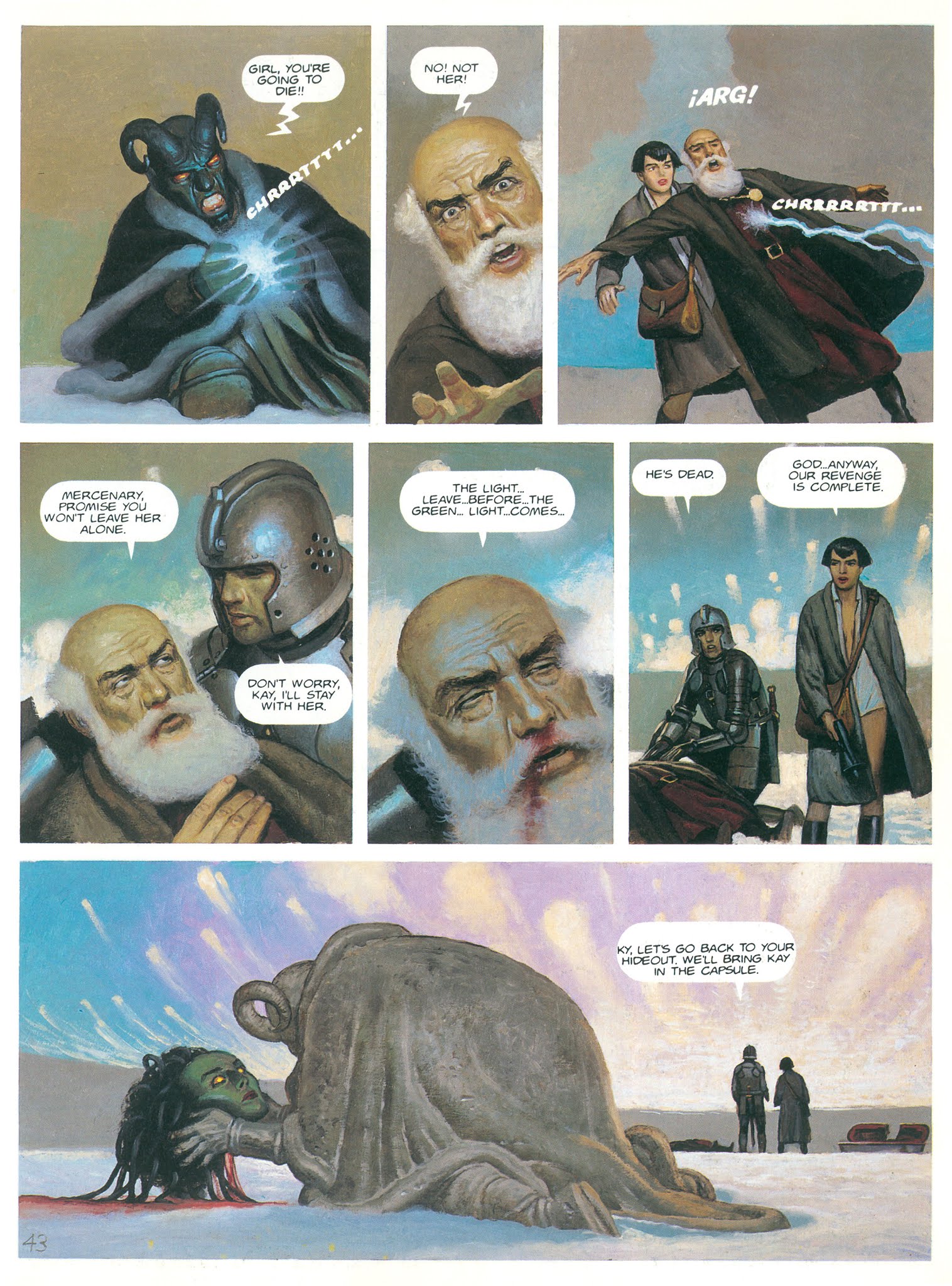 Read online The Mercenary comic -  Issue #6 - 46
