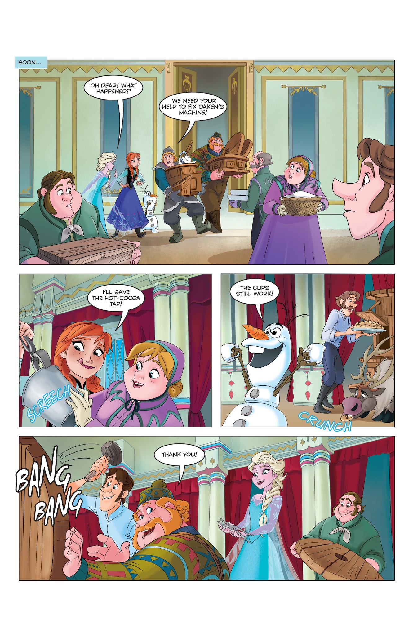 Read online Disney Frozen comic -  Issue #6 - 29