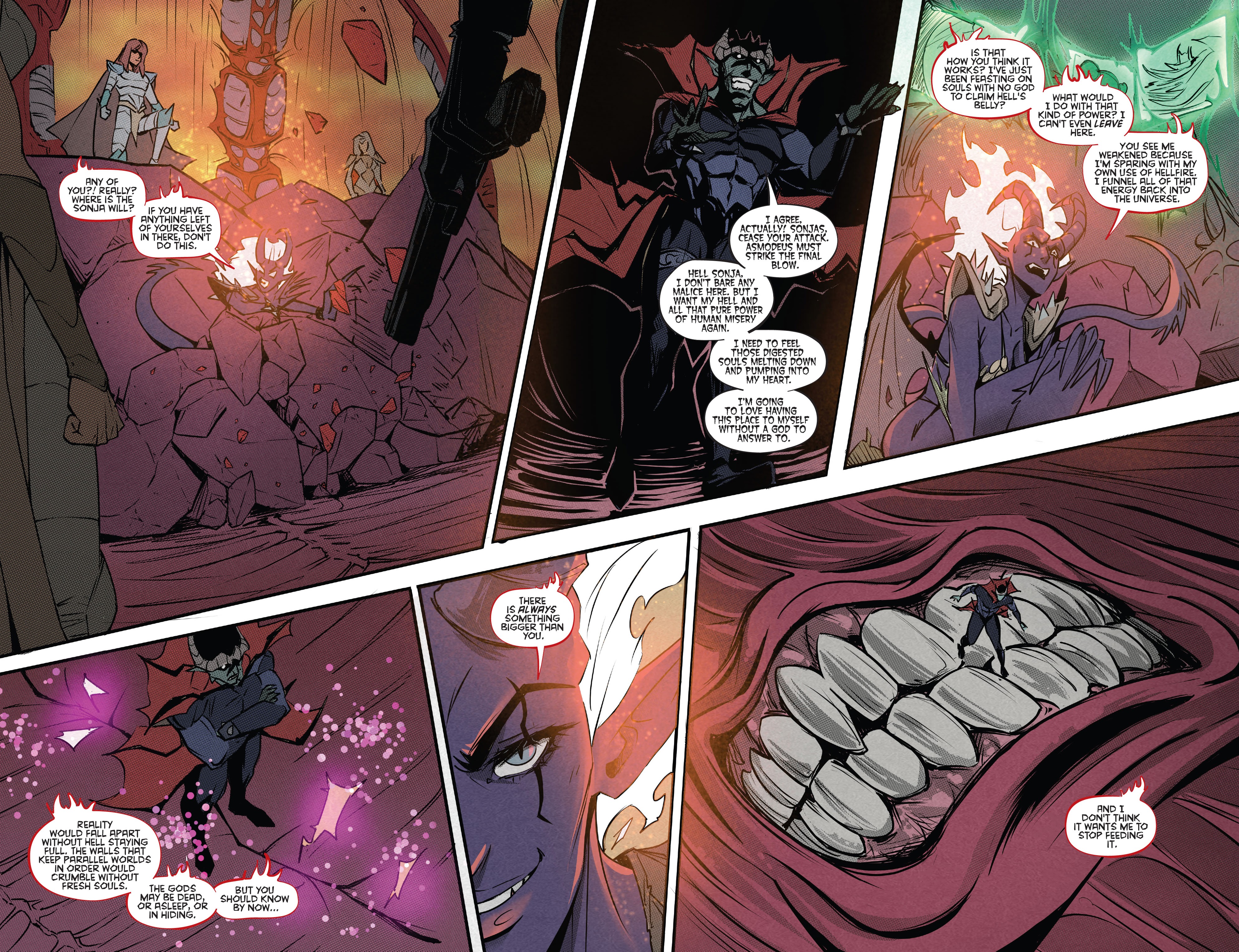 Read online Hell Sonja comic -  Issue #5 - 12