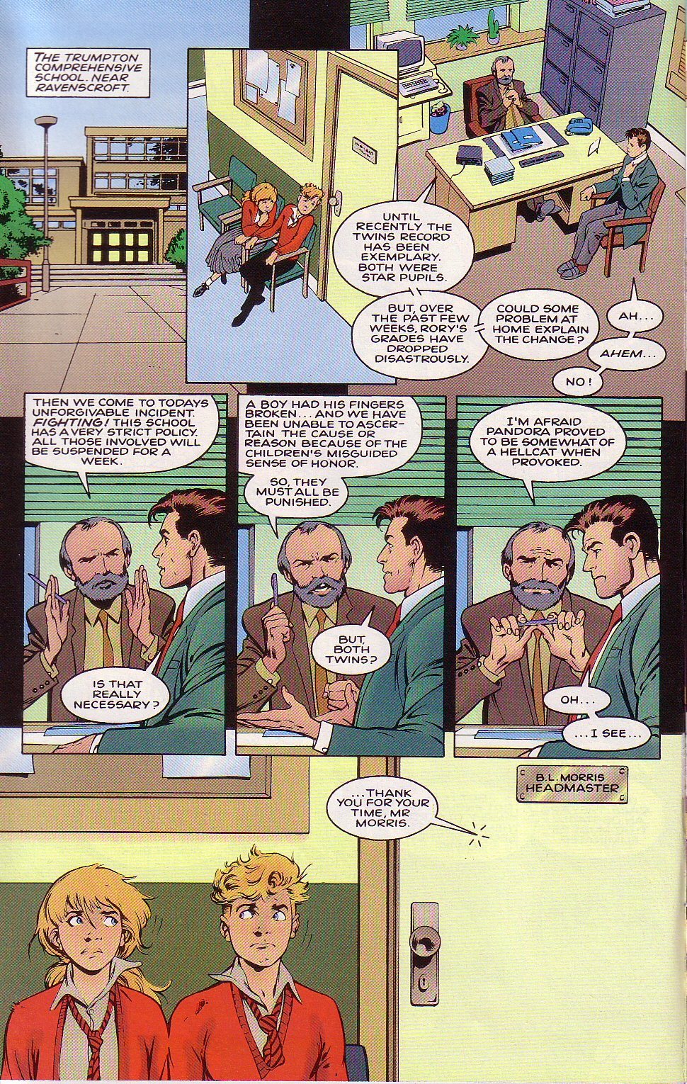 Read online ClanDestine (1994) comic -  Issue #6 - 12