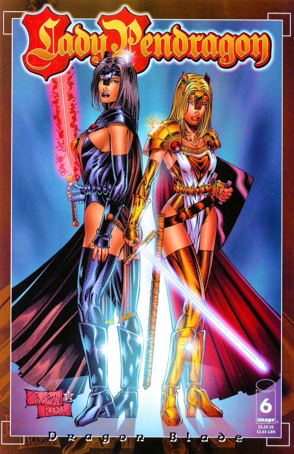 Read online Lady Pendragon comic -  Issue #6 - 1