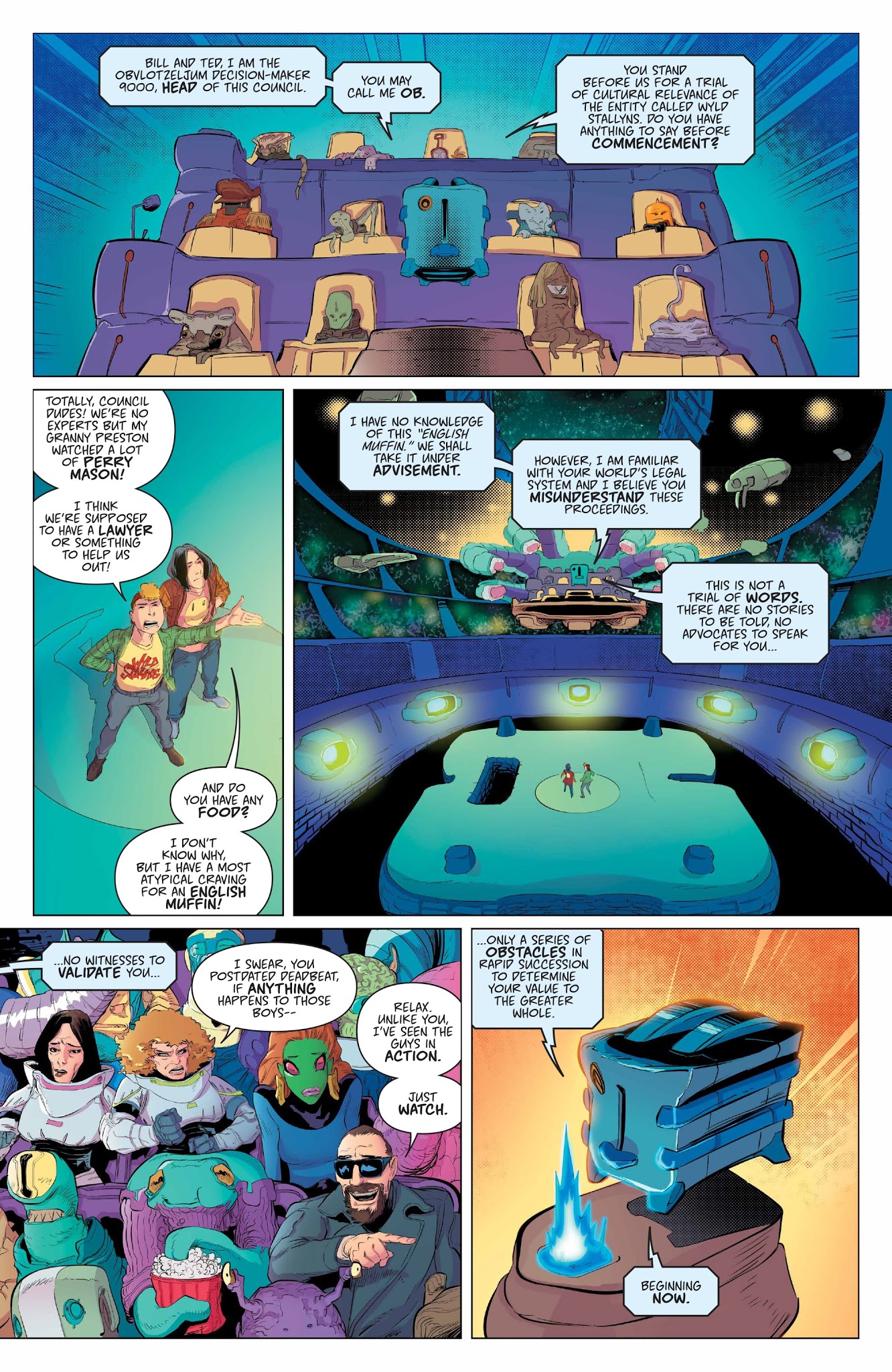 Read online Bill & Ted Save the Universe comic -  Issue #2 - 21