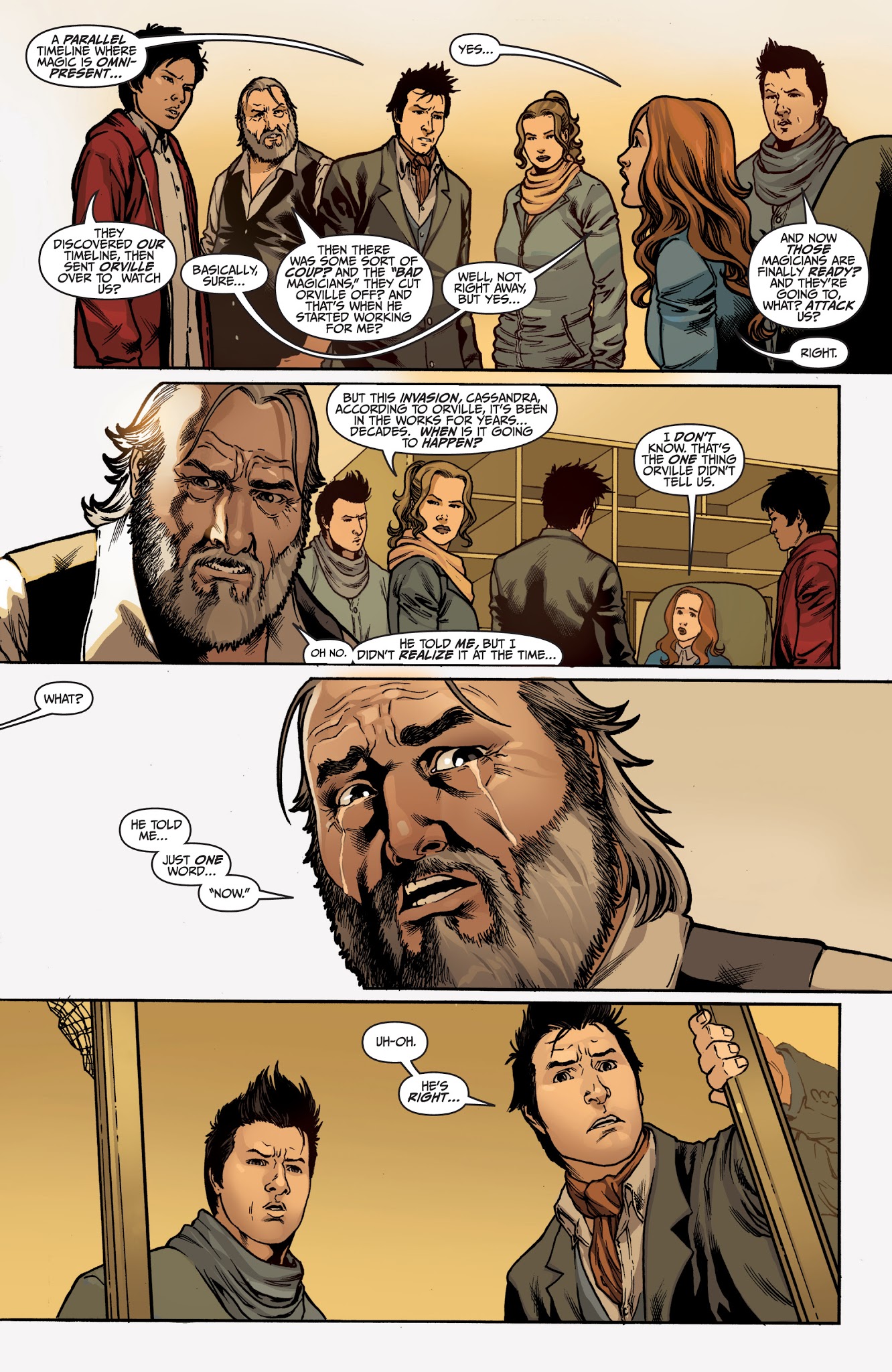 Read online The Librarians comic -  Issue #4 - 4