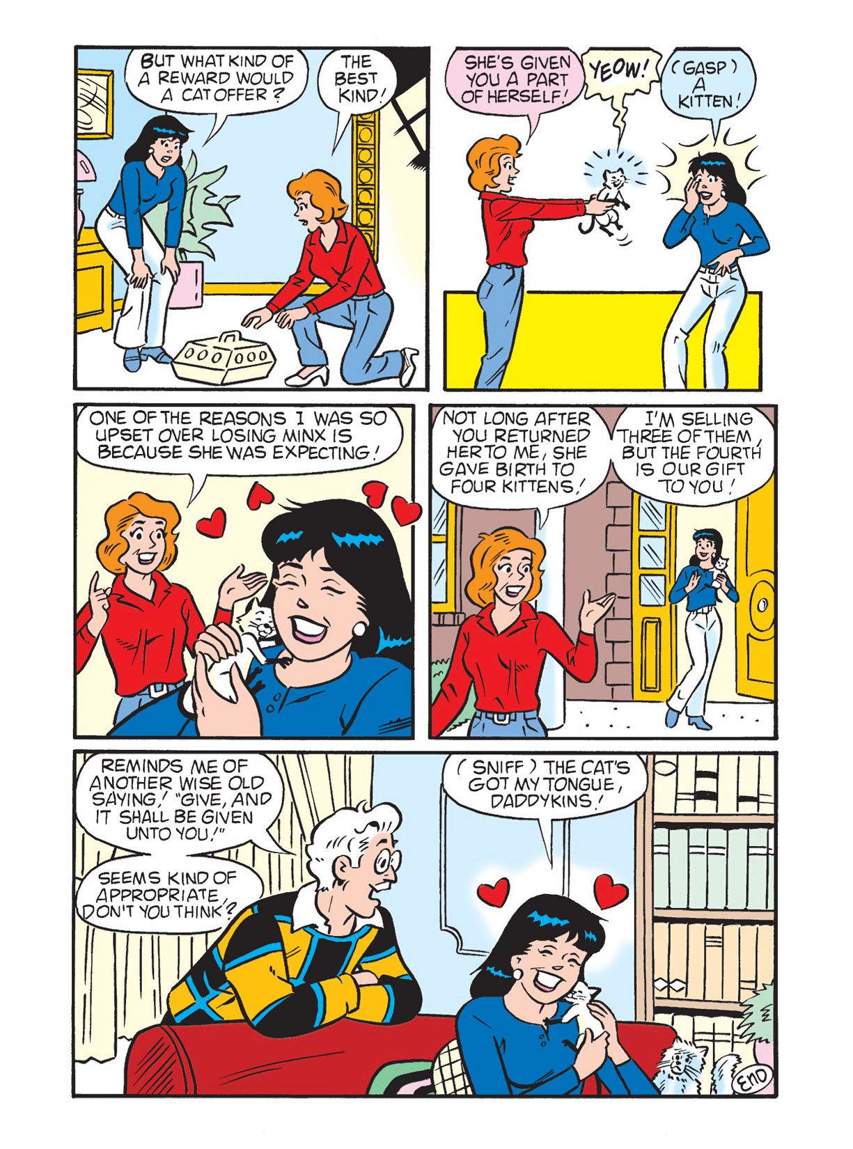 Read online Betty and Veronica Double Digest comic -  Issue #201 - 122