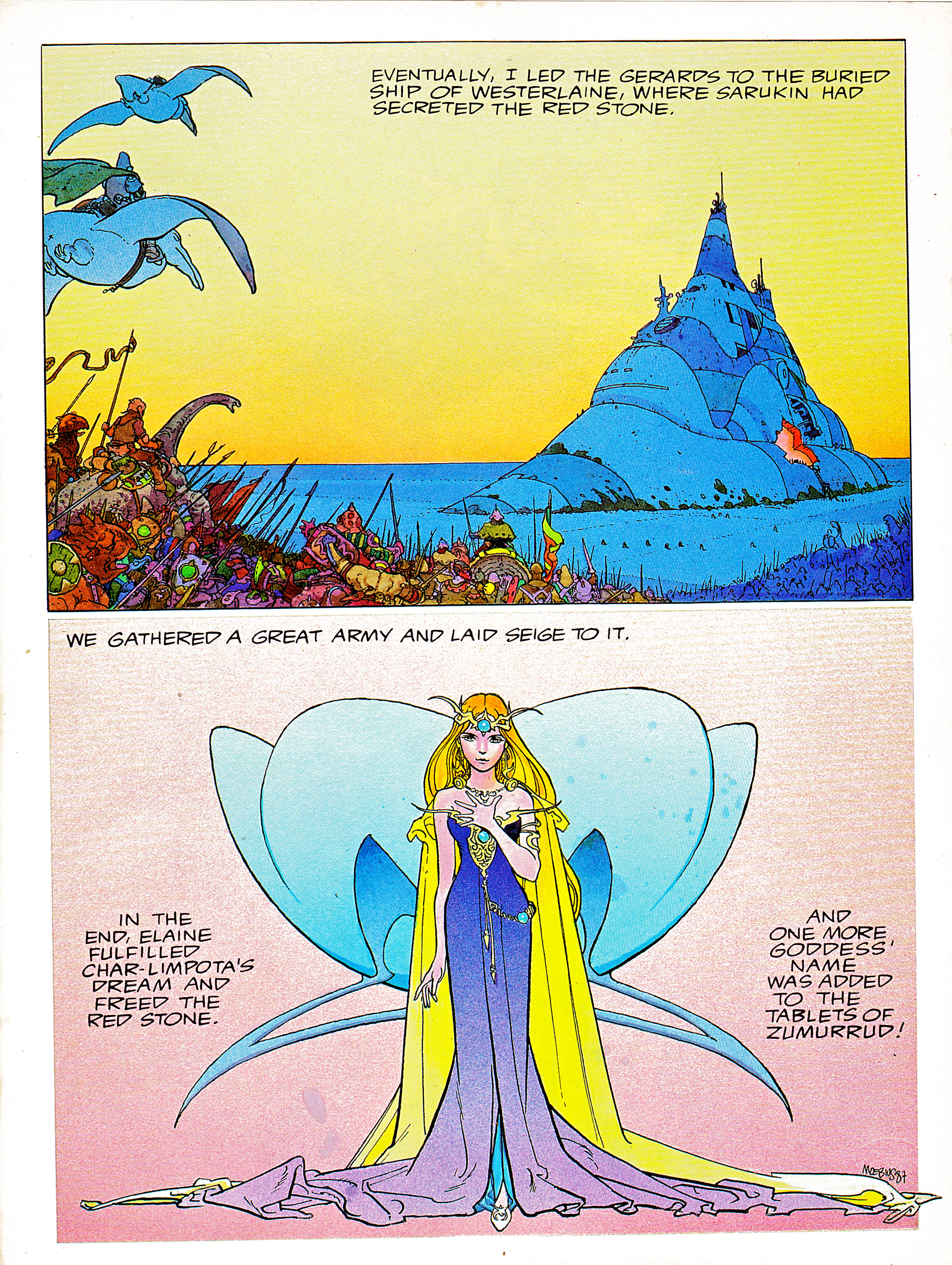 Read online Epic Graphic Novel: Moebius comic -  Issue # TPB 2 - 73