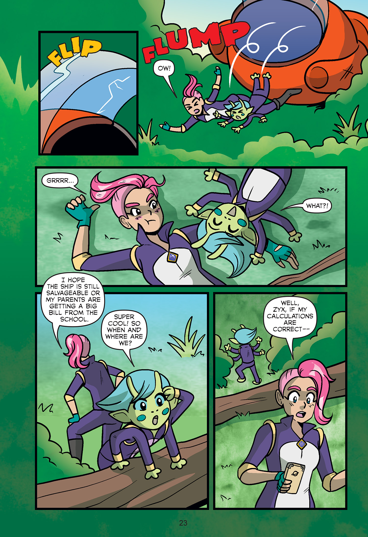 Read online Ana and the Cosmic Race comic -  Issue # TPB - 25