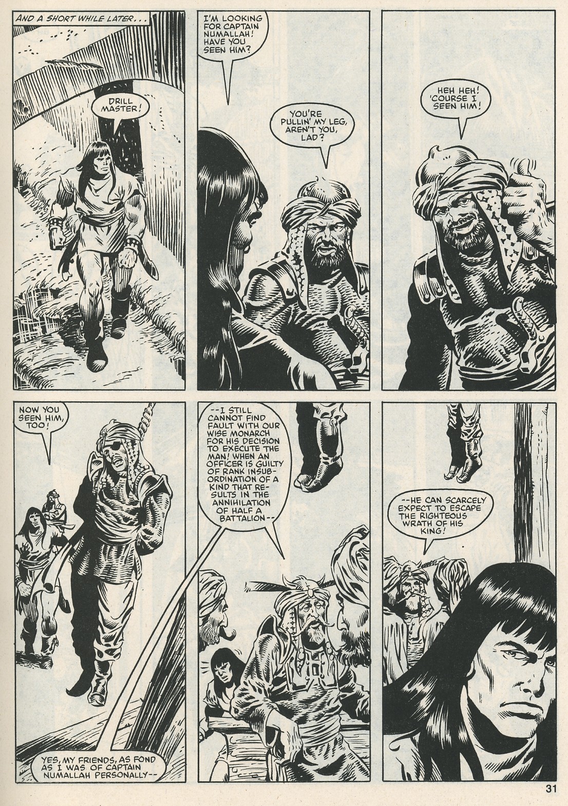 Read online The Savage Sword Of Conan comic -  Issue #112 - 32