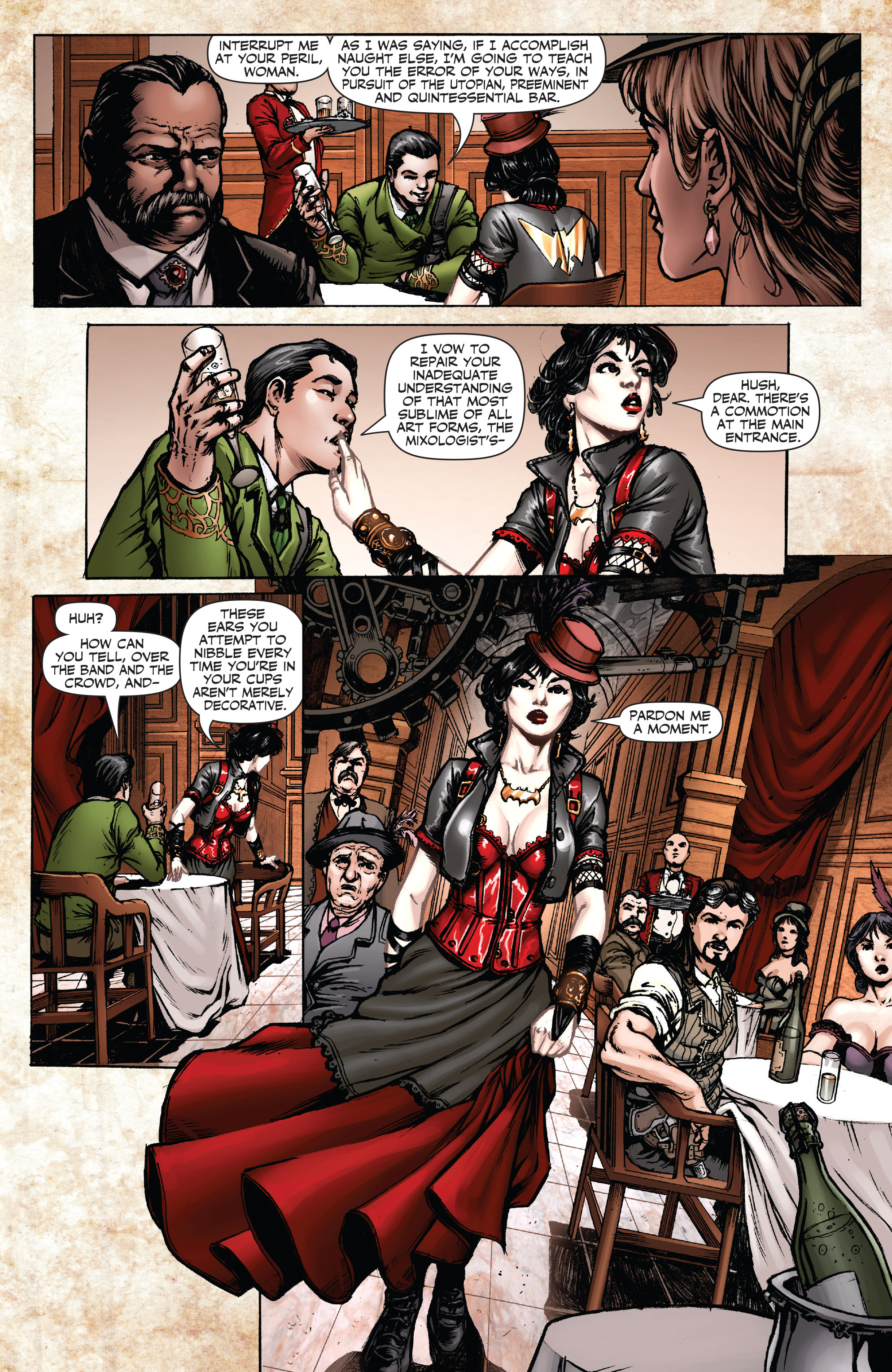 Read online Legenderry: A Steampunk Adventure comic -  Issue #1 - 6