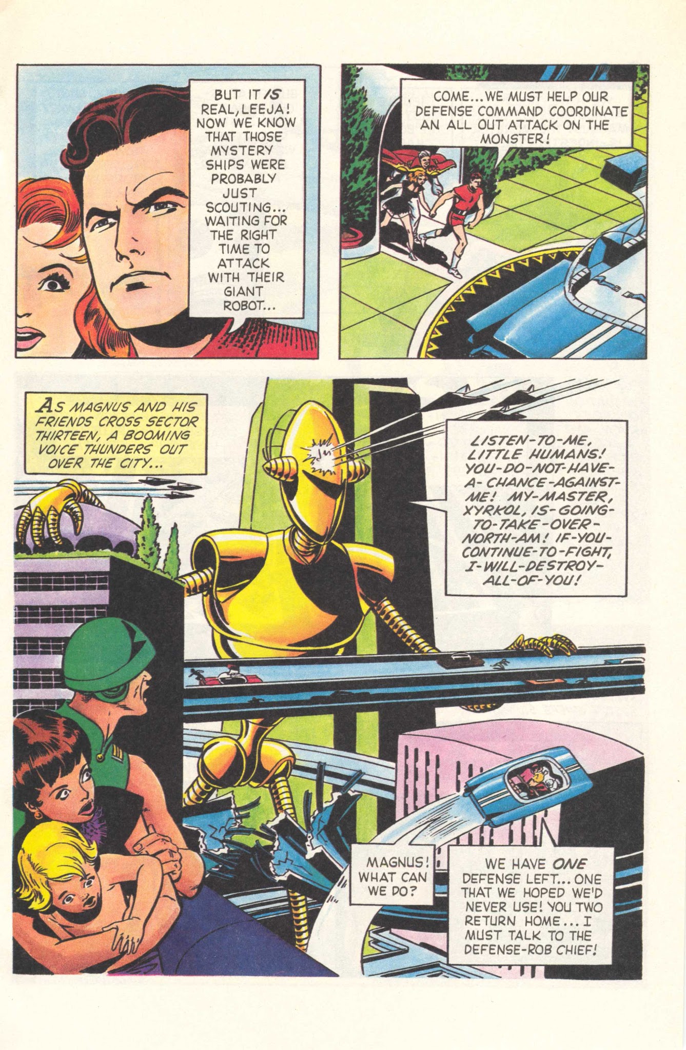 Read online Vintage Magnus, Robot Fighter comic -  Issue #2 - 12