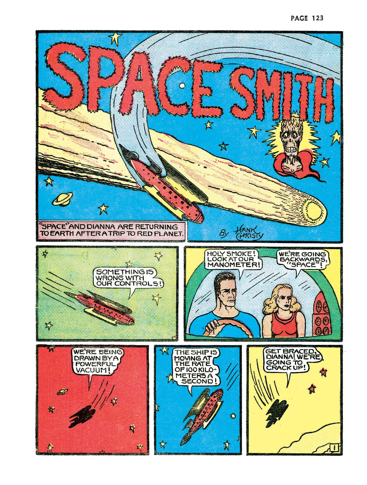 Turn Loose Our Death Rays and Kill Them All!: The Complete Works of Fletcher Hanks issue TPB (Part 2) - Page 54