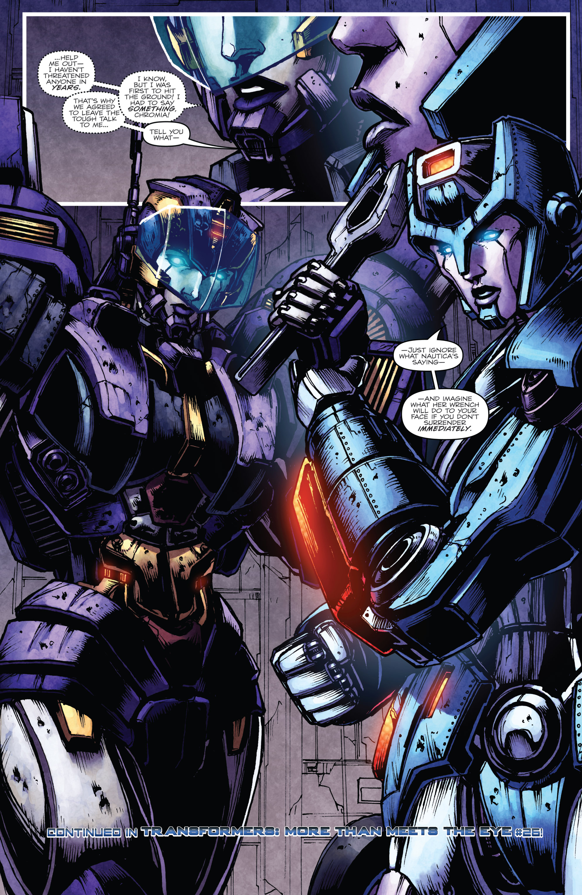 Read online Transformers: Robots In Disguise (2012) comic -  Issue #25 - 26