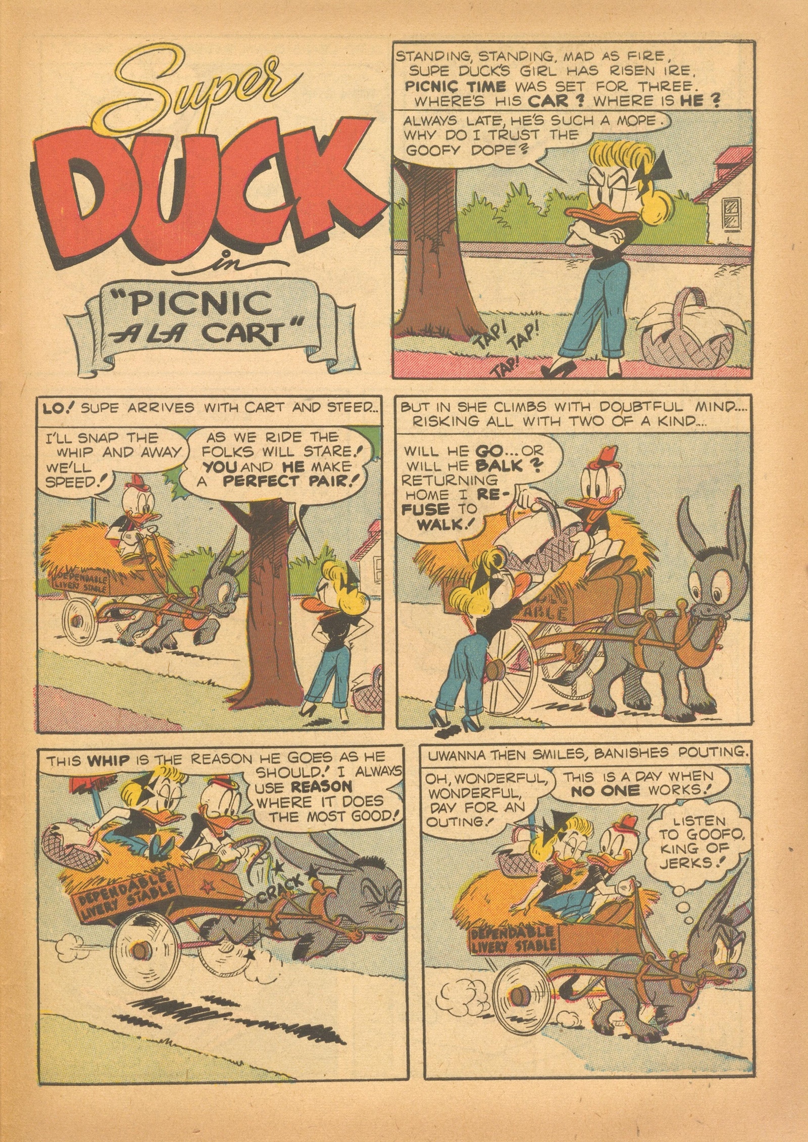 Read online Super Duck Comics comic -  Issue #30 - 47