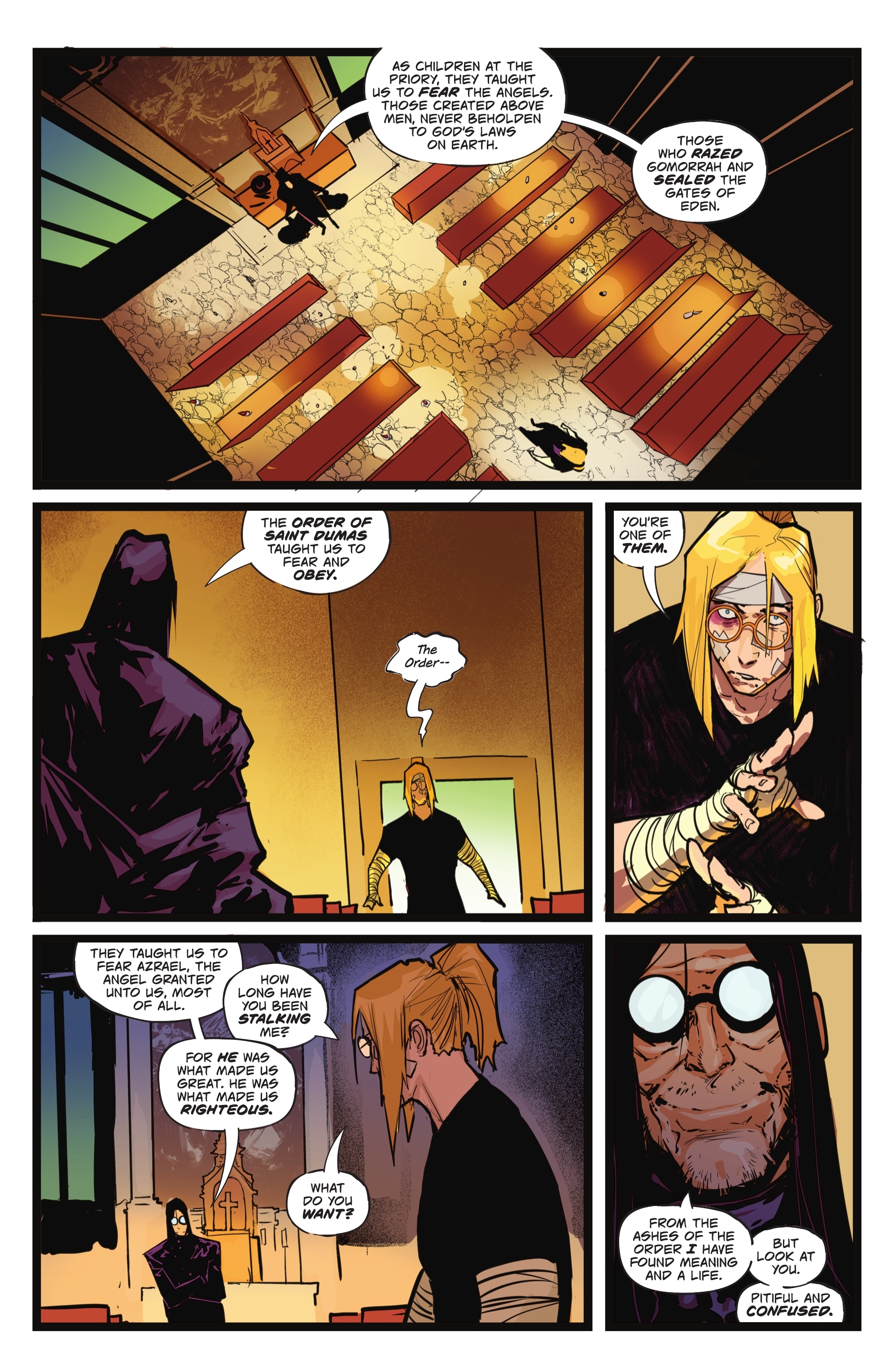 Read online Sword Of Azrael comic -  Issue #5 - 8