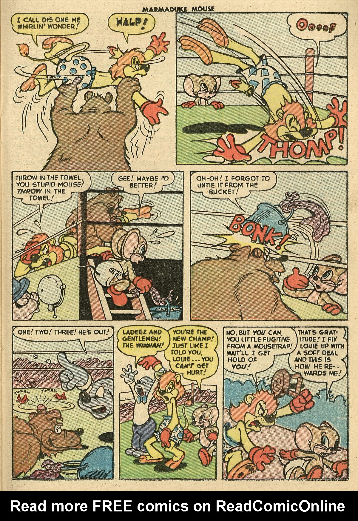 Read online Marmaduke Mouse comic -  Issue #56 - 25