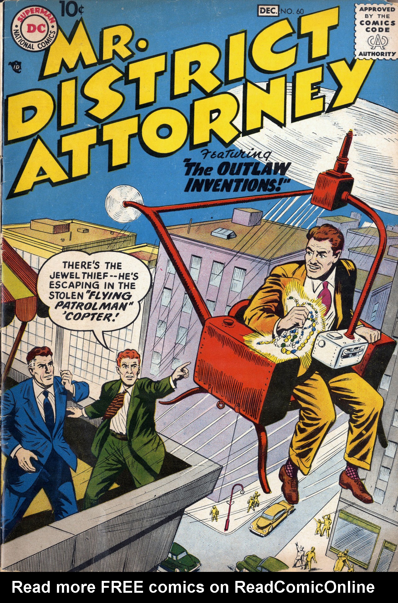 Read online Mr. District Attorney comic -  Issue #60 - 1