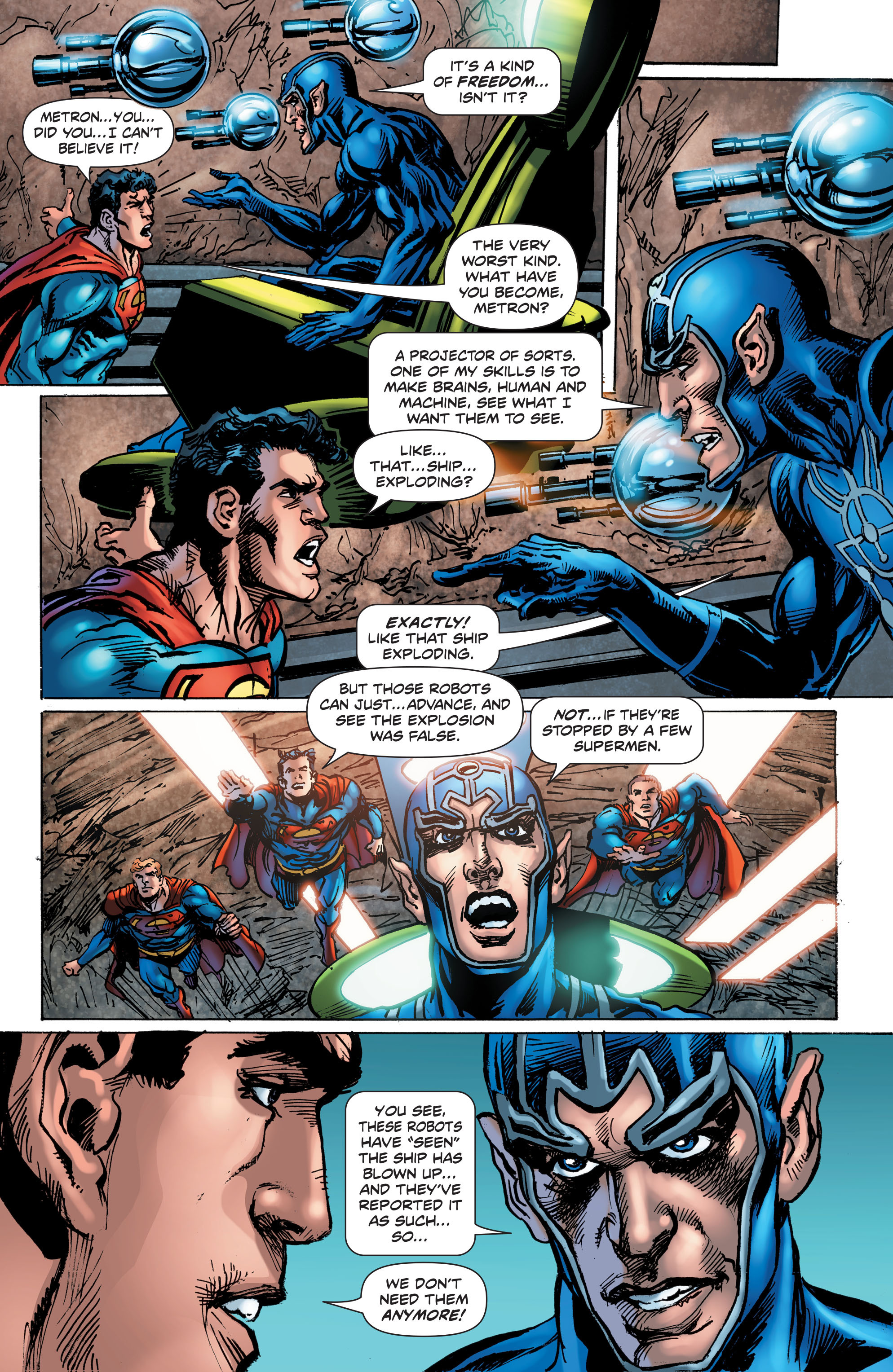 Read online Superman: The Coming of the Supermen comic -  Issue #5 - 12
