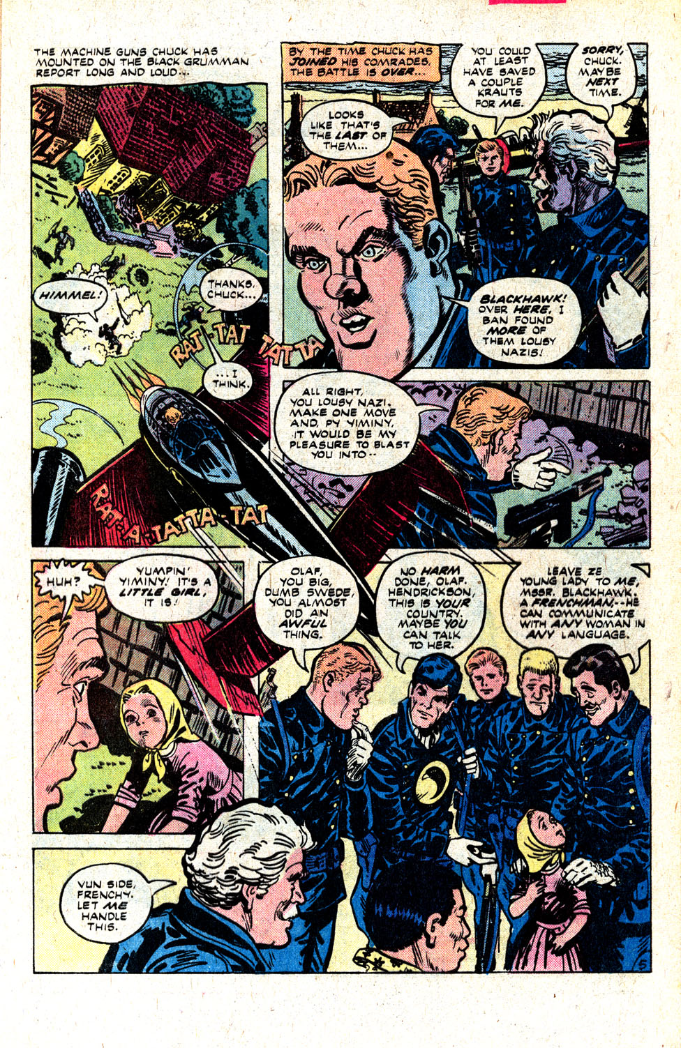 Read online Blackhawk (1957) comic -  Issue #251 - 7