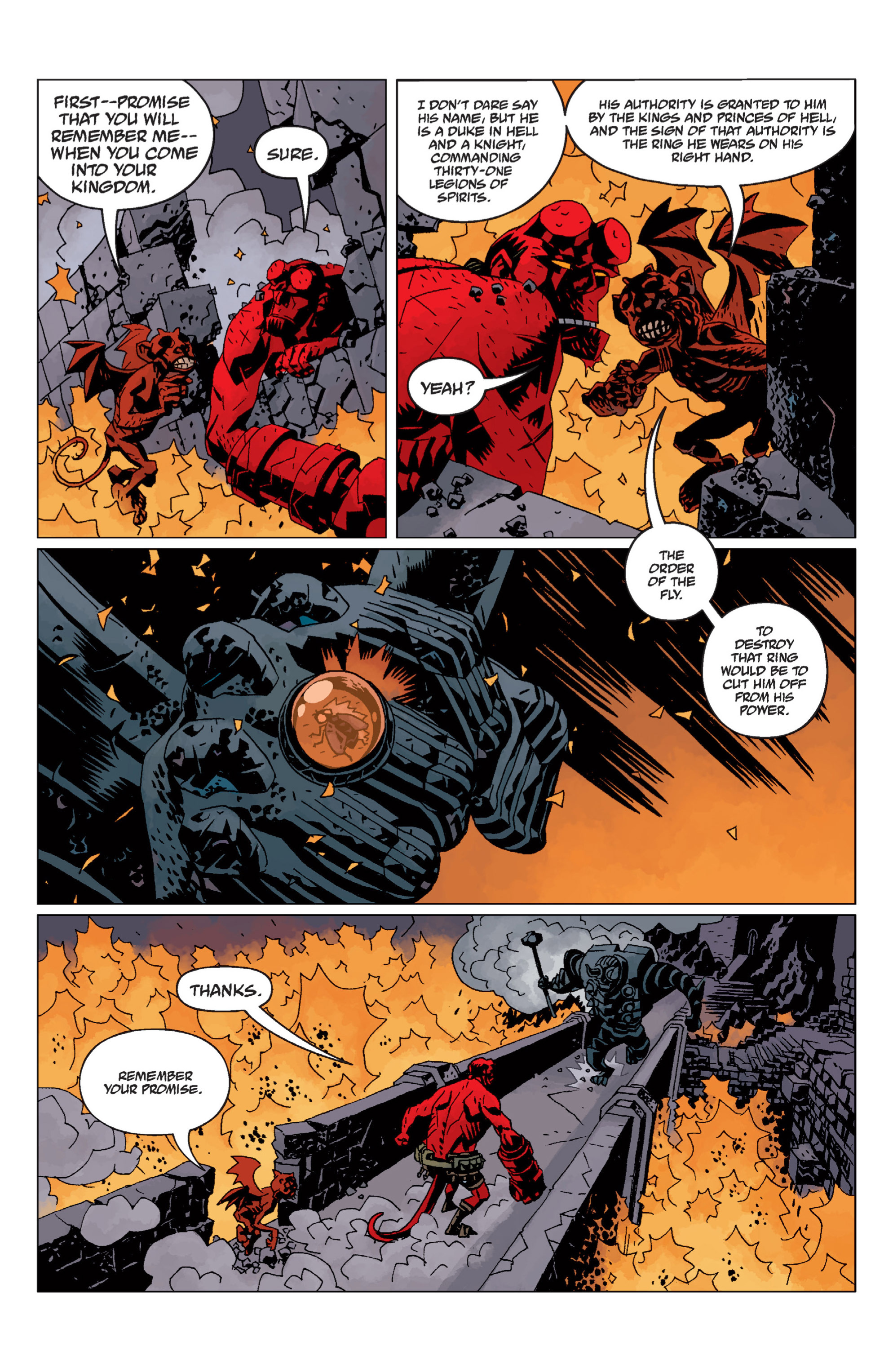 Read online Hellboy comic -  Issue #9 - 105