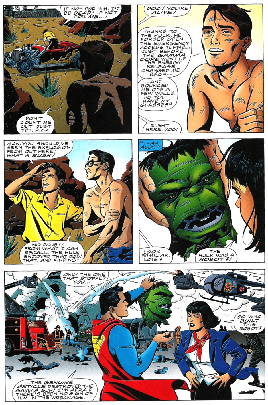 Incredible Hulk vs Superman issue Full - Page 46