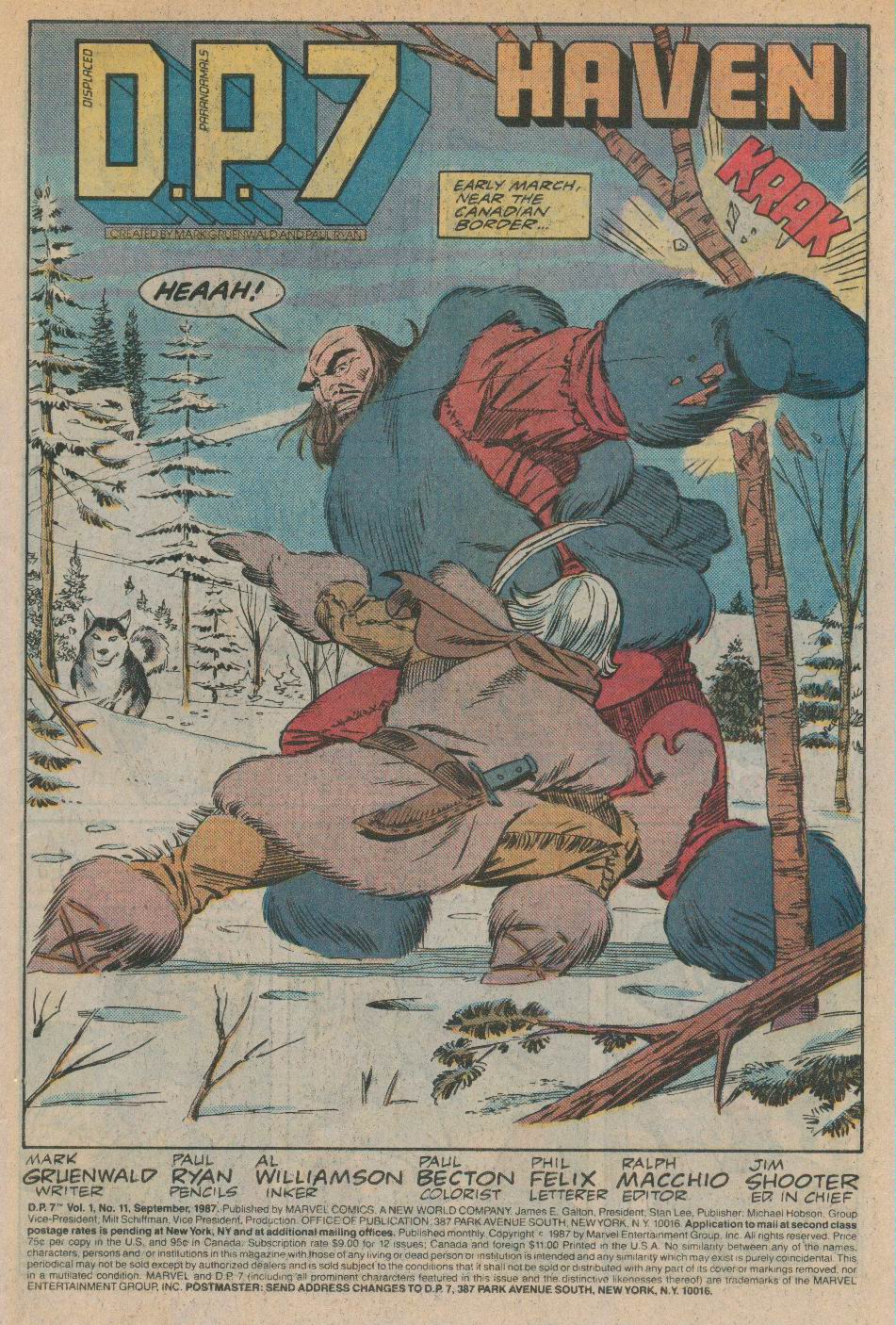 Read online D.P.7 comic -  Issue #11 - 2