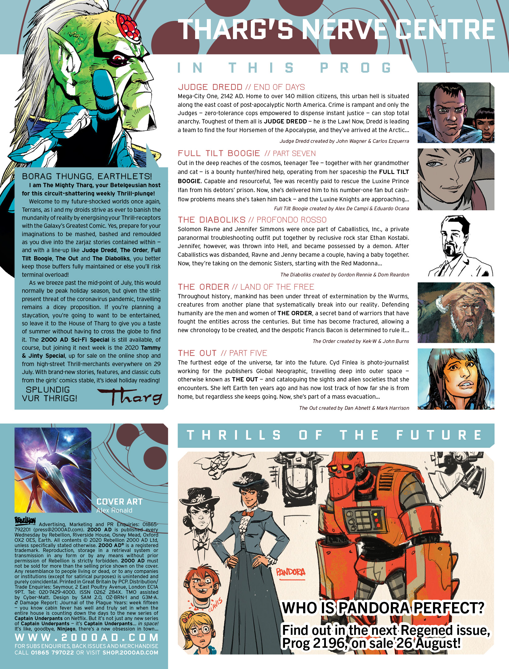 Read online 2000 AD comic -  Issue #2191 - 2