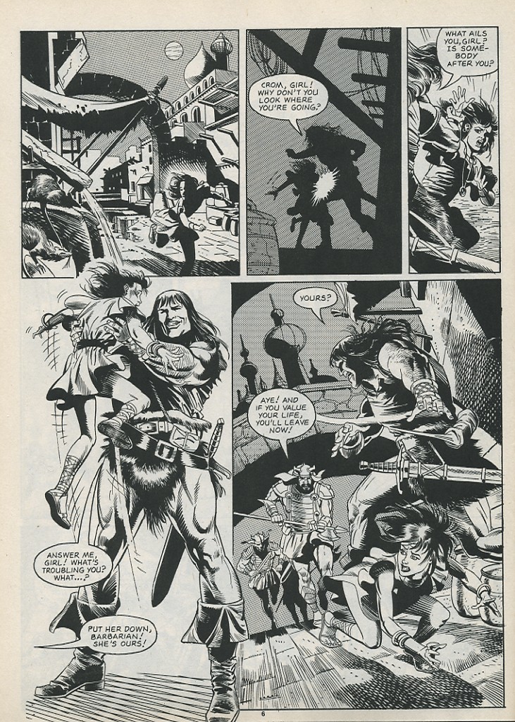 Read online The Savage Sword Of Conan comic -  Issue #188 - 8