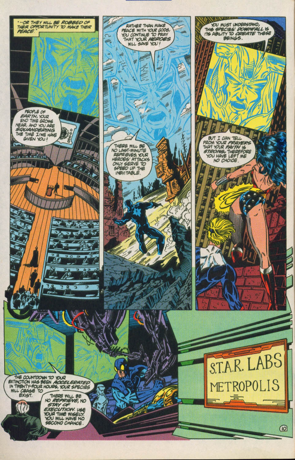 Read online Justice League America comic -  Issue #90 - 11