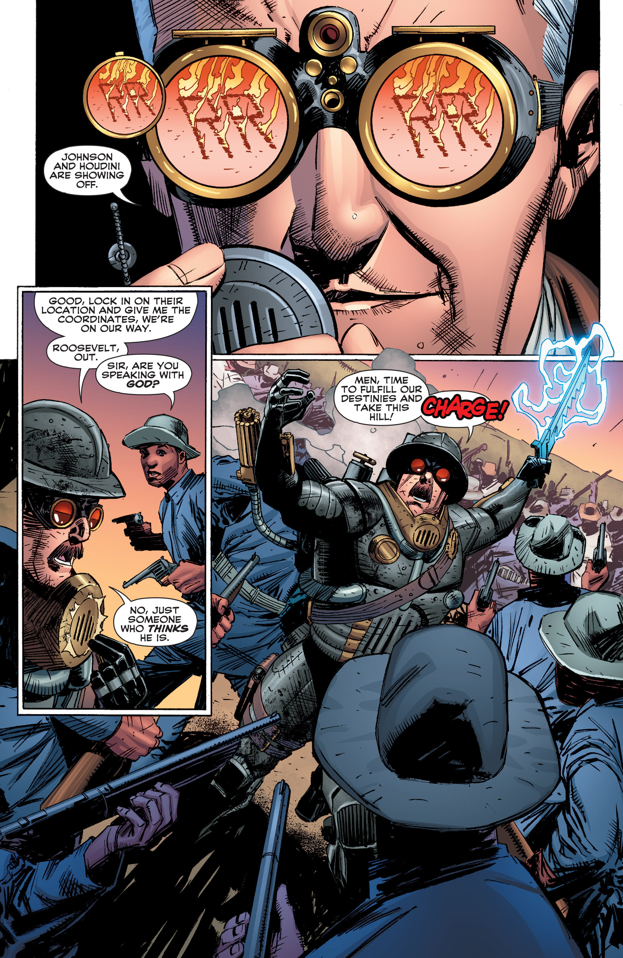 Read online Rough Riders comic -  Issue #5 - 10