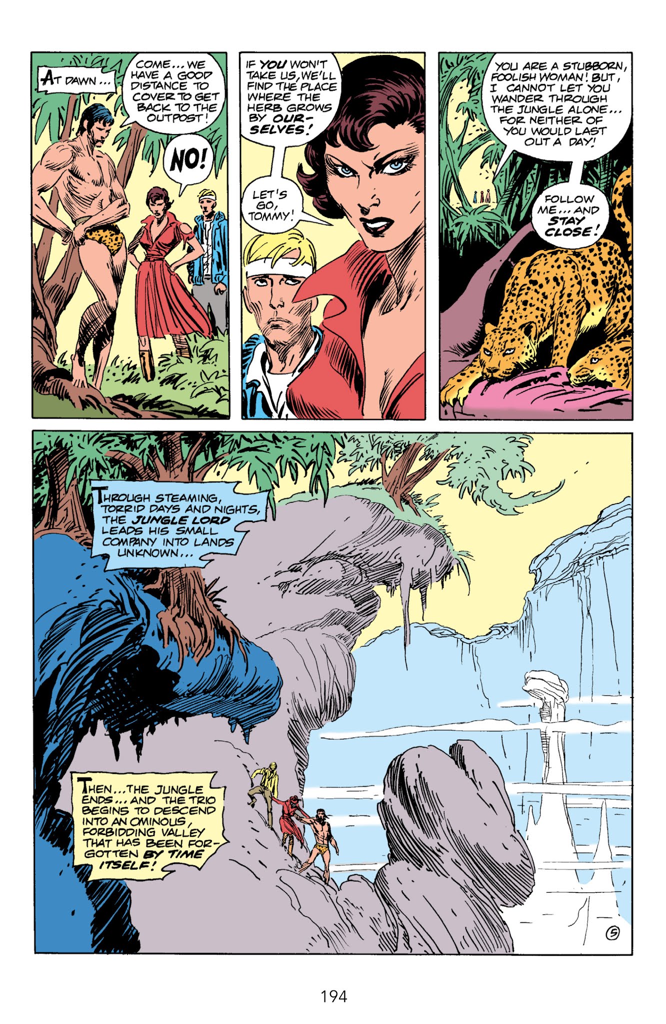 Read online Edgar Rice Burroughs' Tarzan The Joe Kubert Years comic -  Issue # TPB 3 (Part 2) - 84