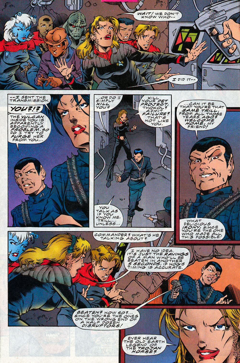 Read online Star Trek: Starfleet Academy (1996) comic -  Issue #16 - 14