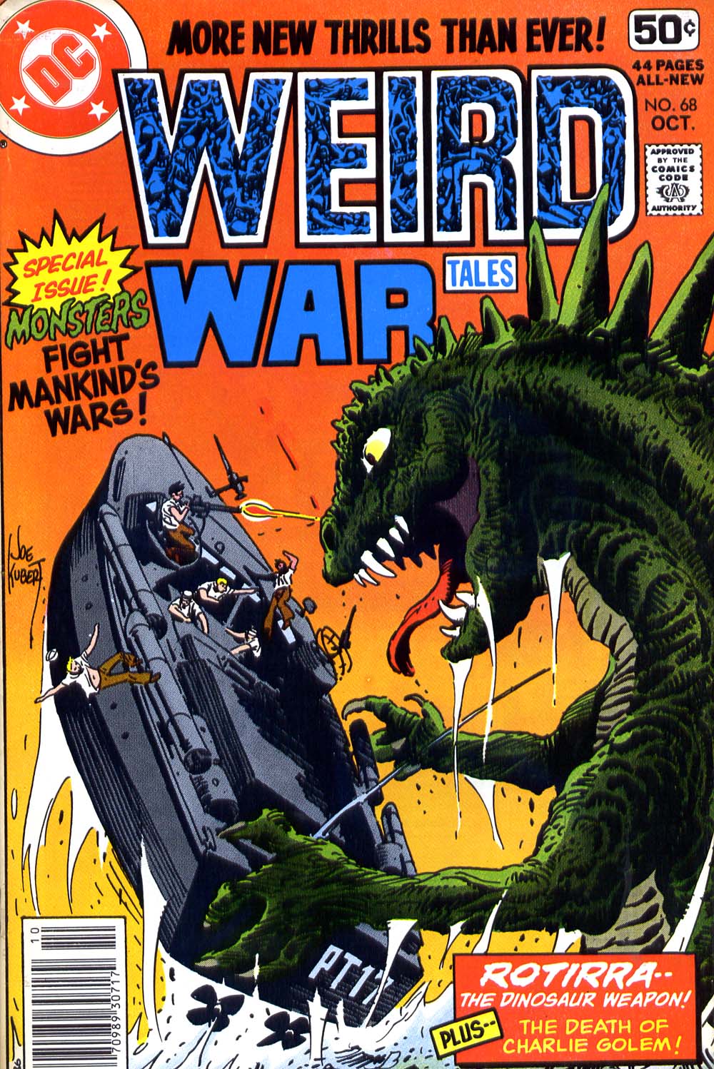 Read online Weird War Tales (1971) comic -  Issue #68 - 1