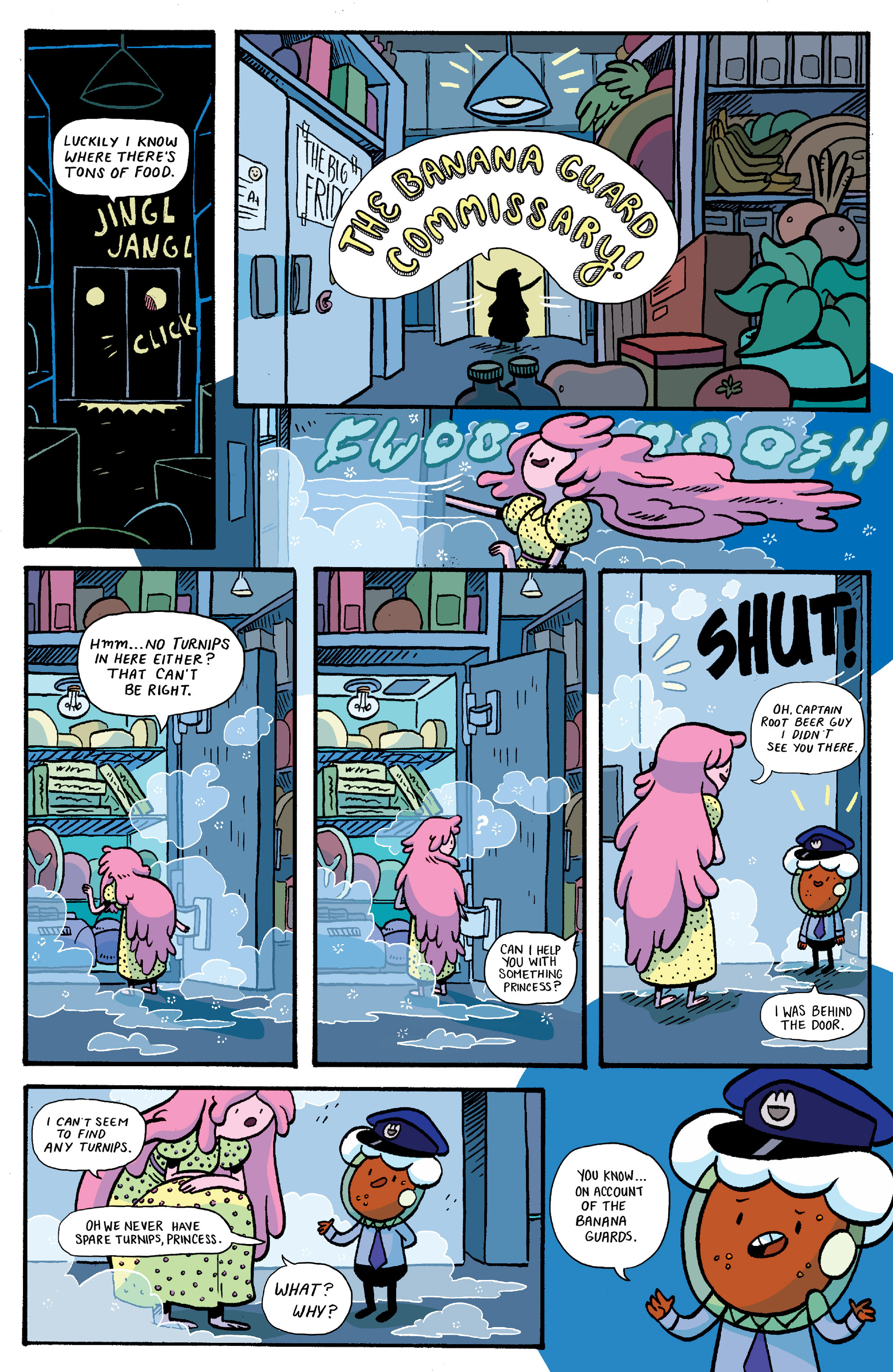 Read online Adventure Time: Banana Guard Academ comic -  Issue #1 - 4