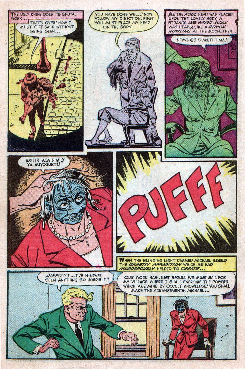 Read online Chamber of Chills (1951) comic -  Issue #5 - 8