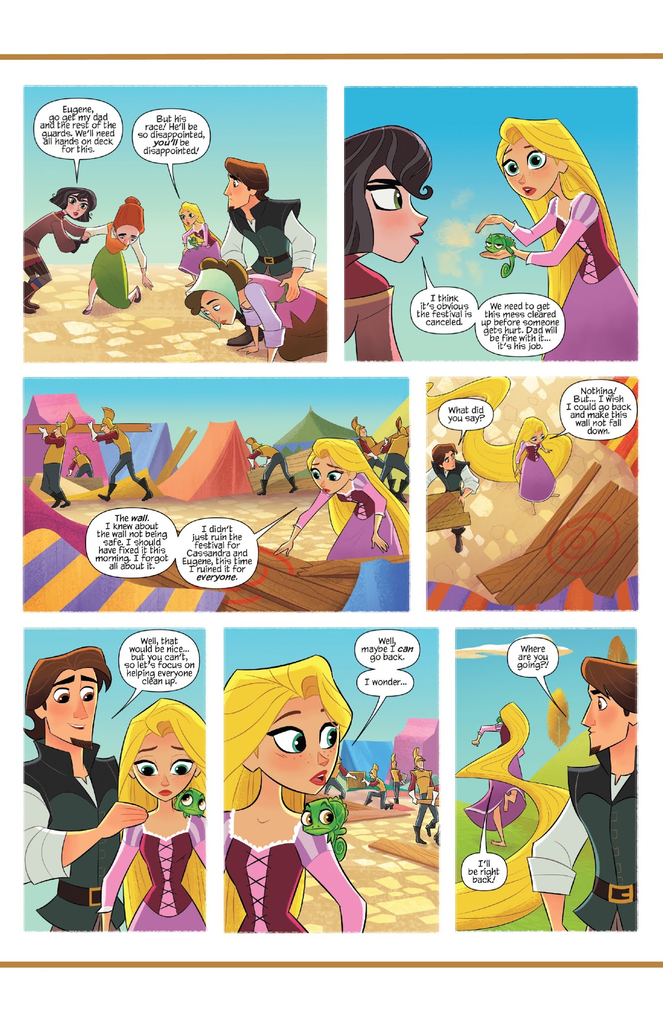 Read online Tangled: The Series: Hair-Raising Adventures comic -  Issue #1 - 15