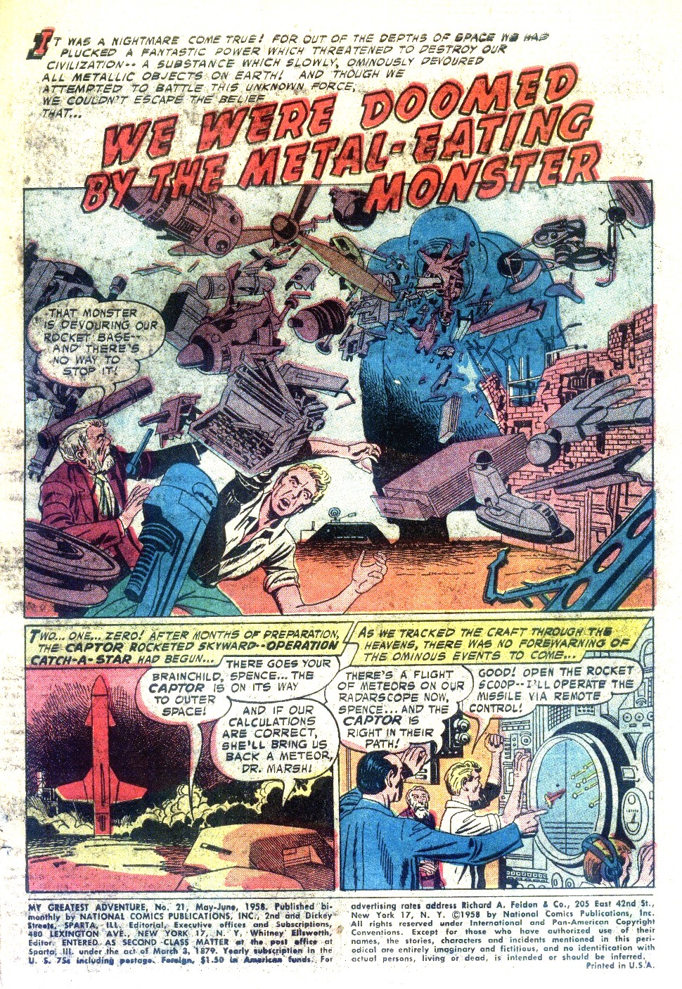 Read online My Greatest Adventure comic -  Issue #21 - 3