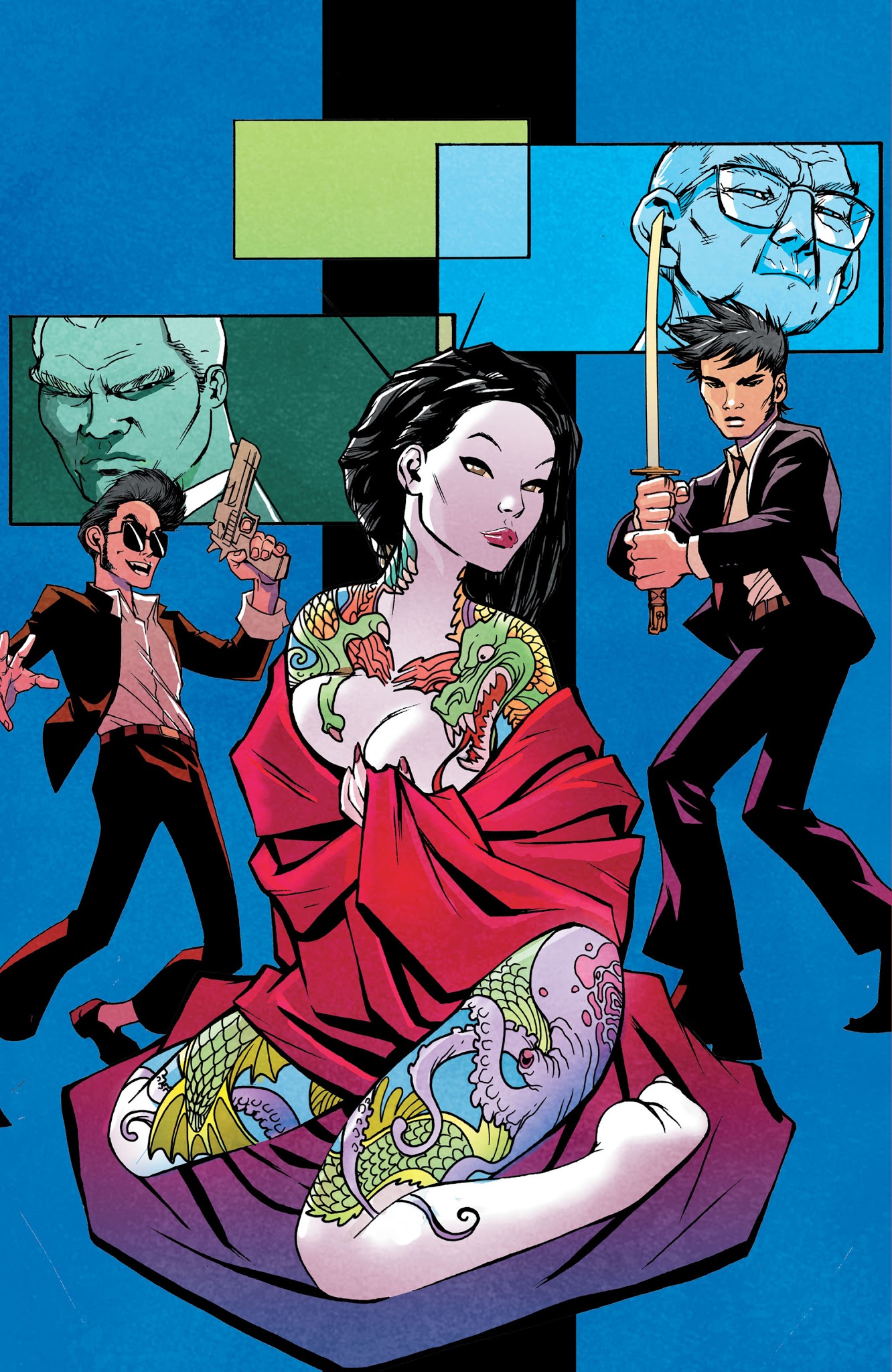 Read online Get Jiro!: Blood & Sushi comic -  Issue # TPB - 154