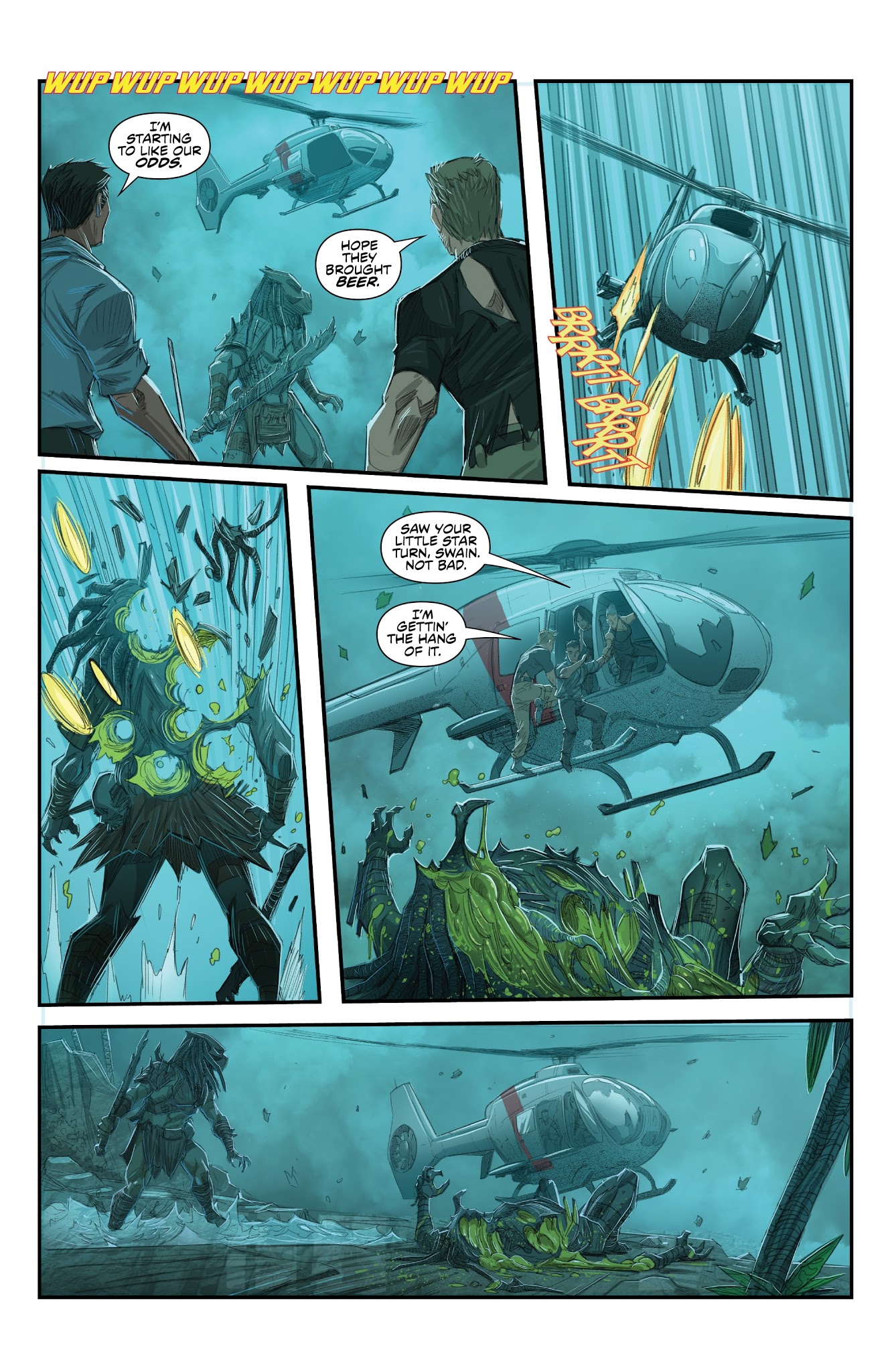 Read online Predator: Hunters comic -  Issue #5 - 23