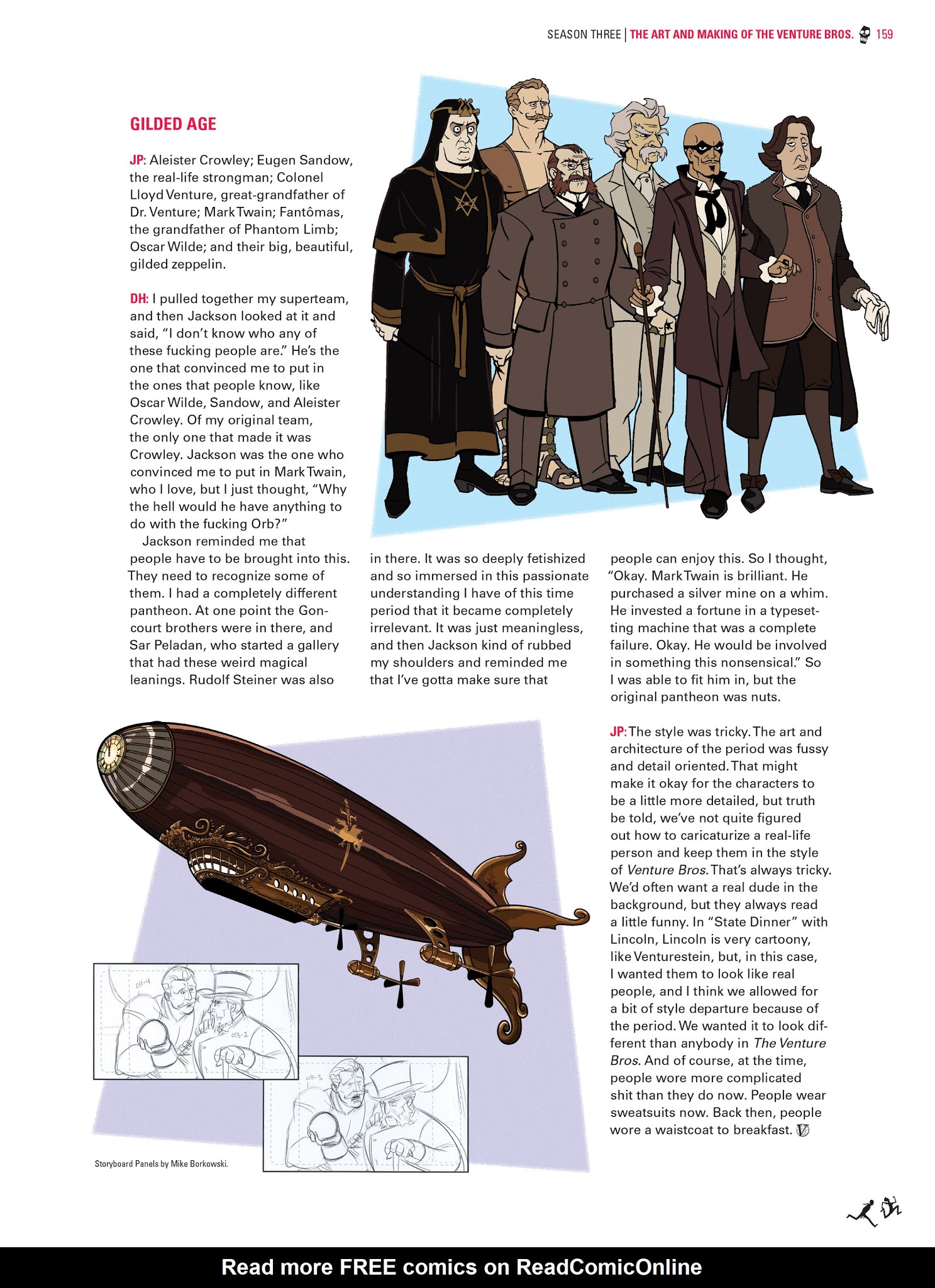 Read online Go Team Venture!: The Art and Making of The Venture Bros. comic -  Issue # TPB (Part 2) - 58