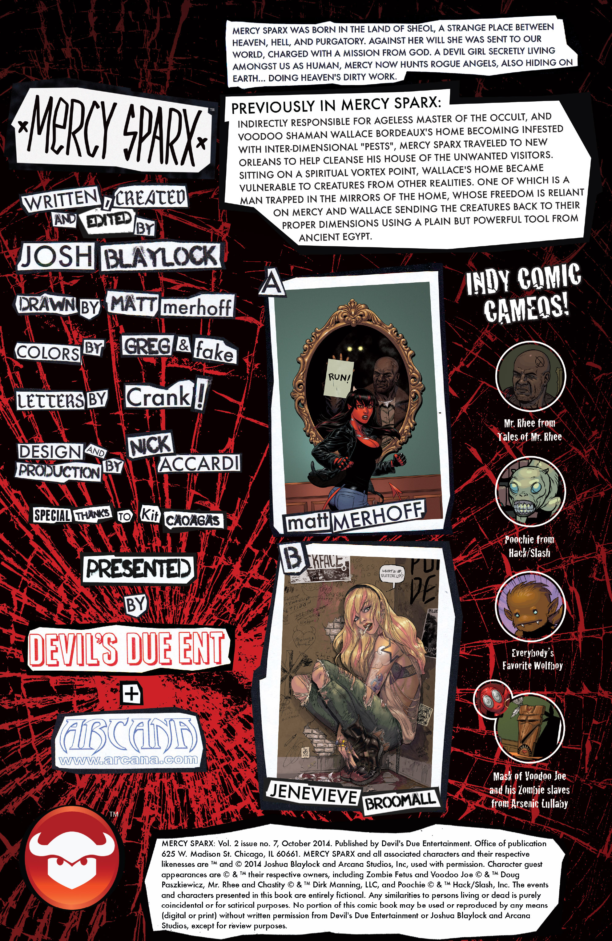Read online Mercy Sparx (2013) comic -  Issue #7 - 2