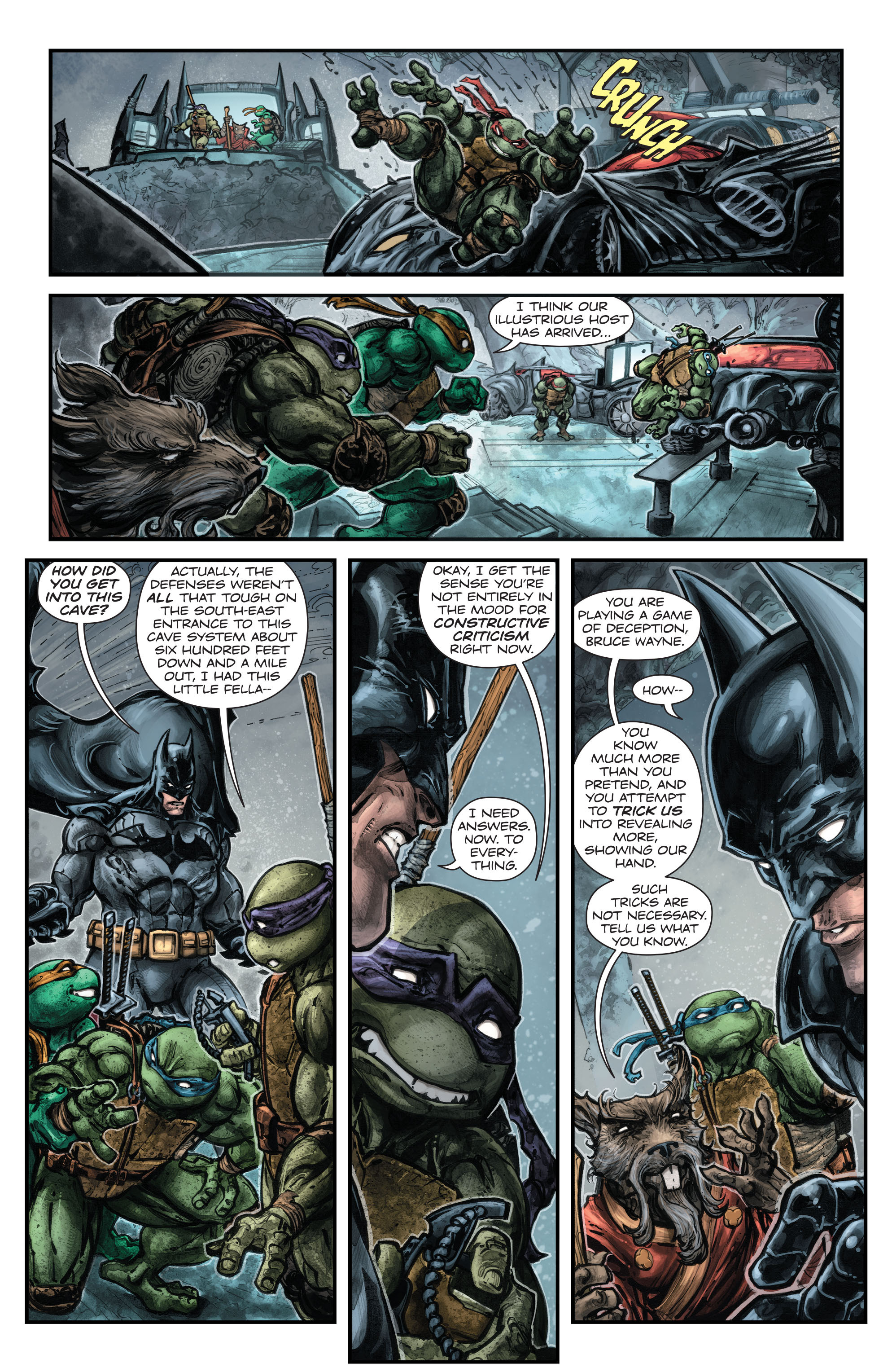 Read online Batman/Teenage Mutant Ninja Turtles comic -  Issue #3 - 13