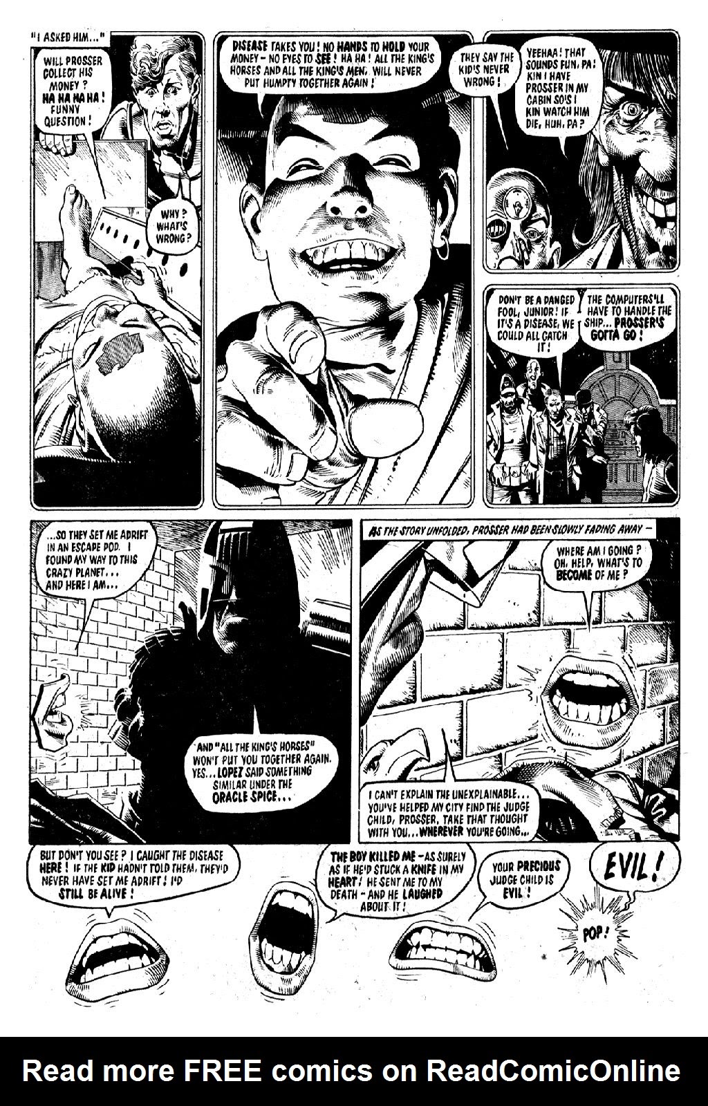 Read online Judge Dredd Epics comic -  Issue # TPB The Judge Child Quest - 93