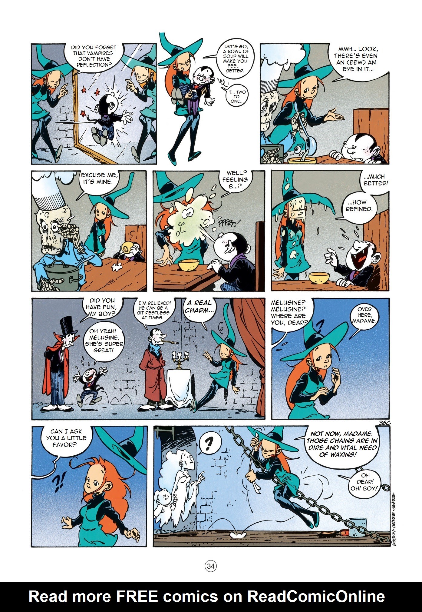 Read online Mélusine (1995) comic -  Issue #1 - 34