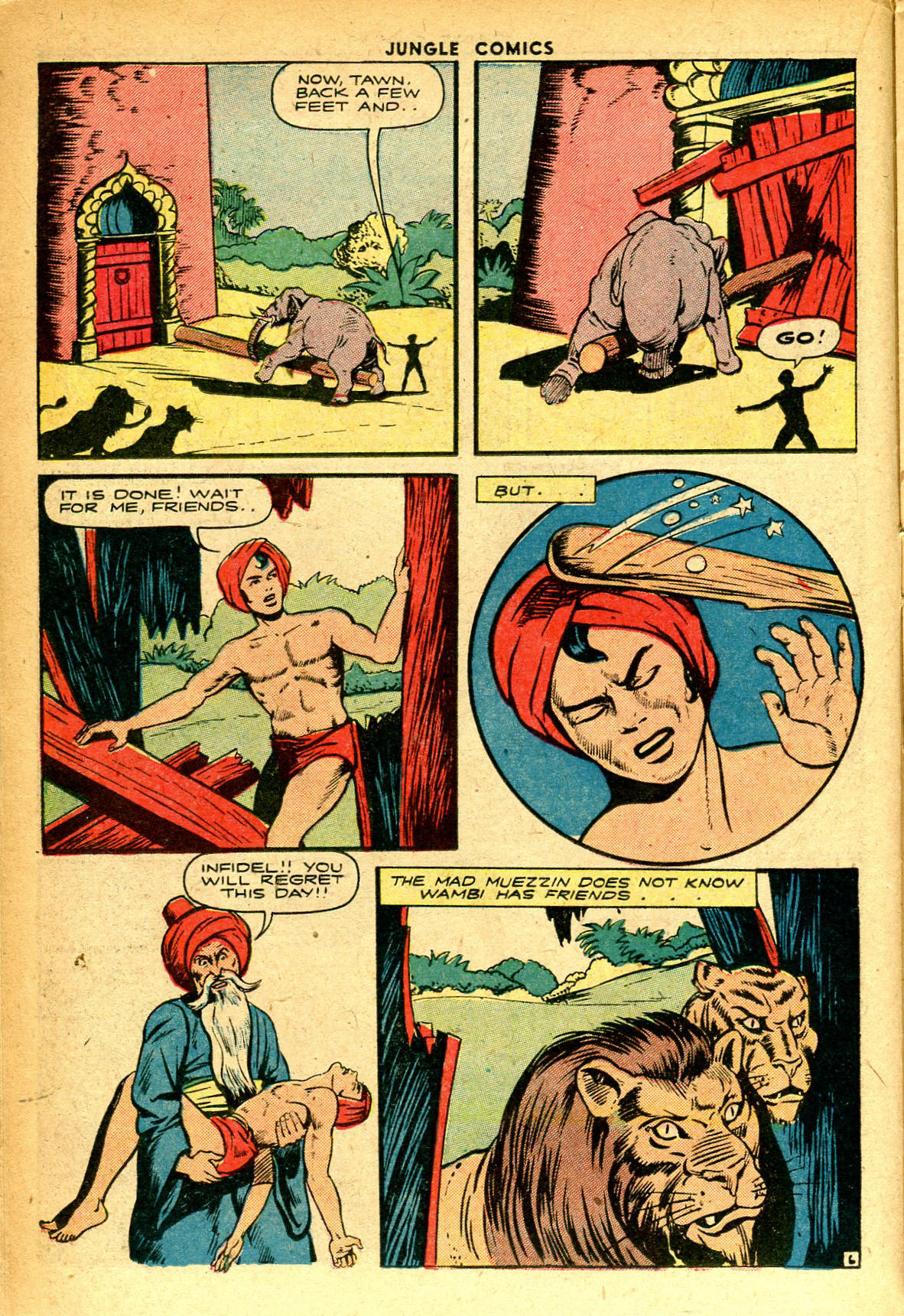 Read online Jungle Comics comic -  Issue #66 - 20