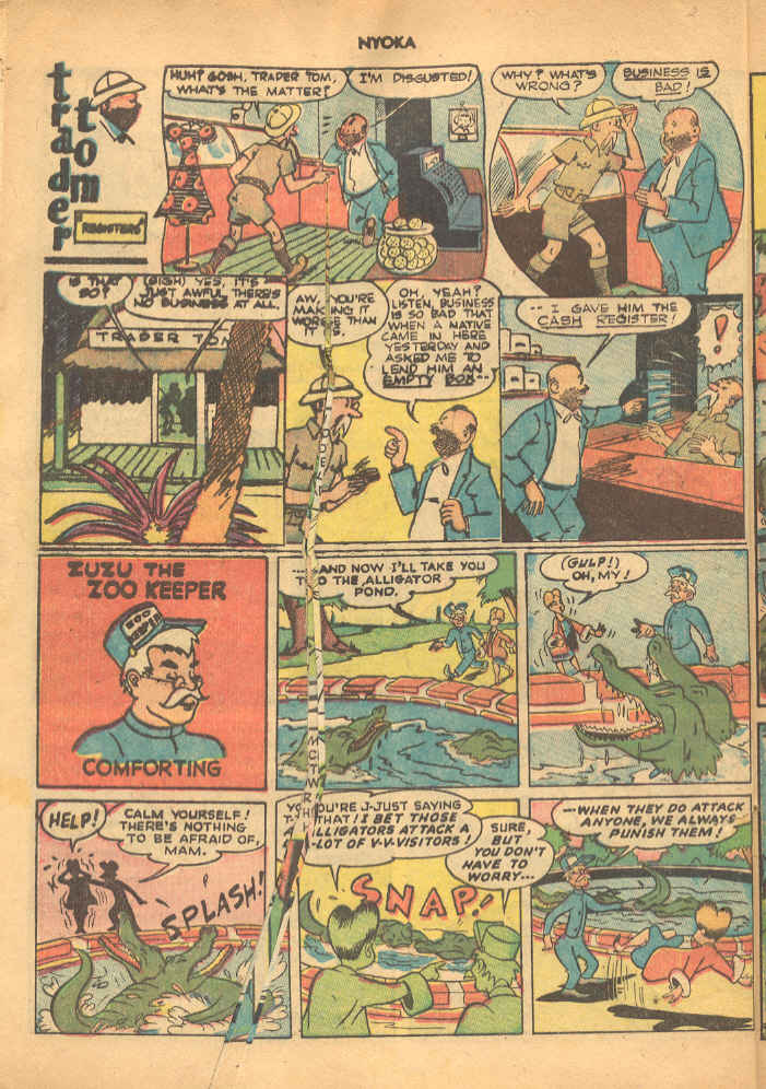 Read online Nyoka the Jungle Girl (1945) comic -  Issue #28 - 10