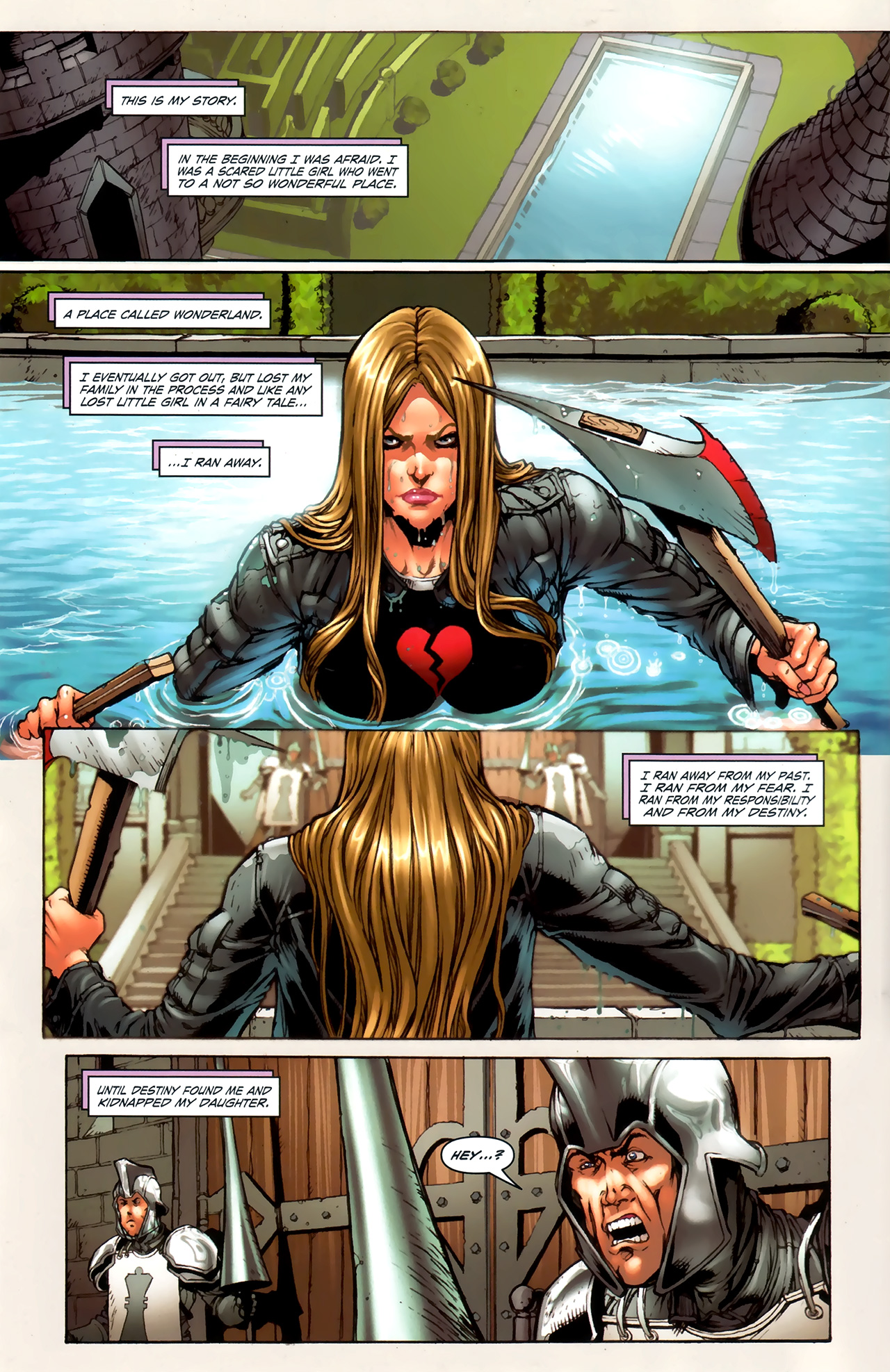 Read online Grimm Fairy Tales: Escape From Wonderland comic -  Issue #1 - 5