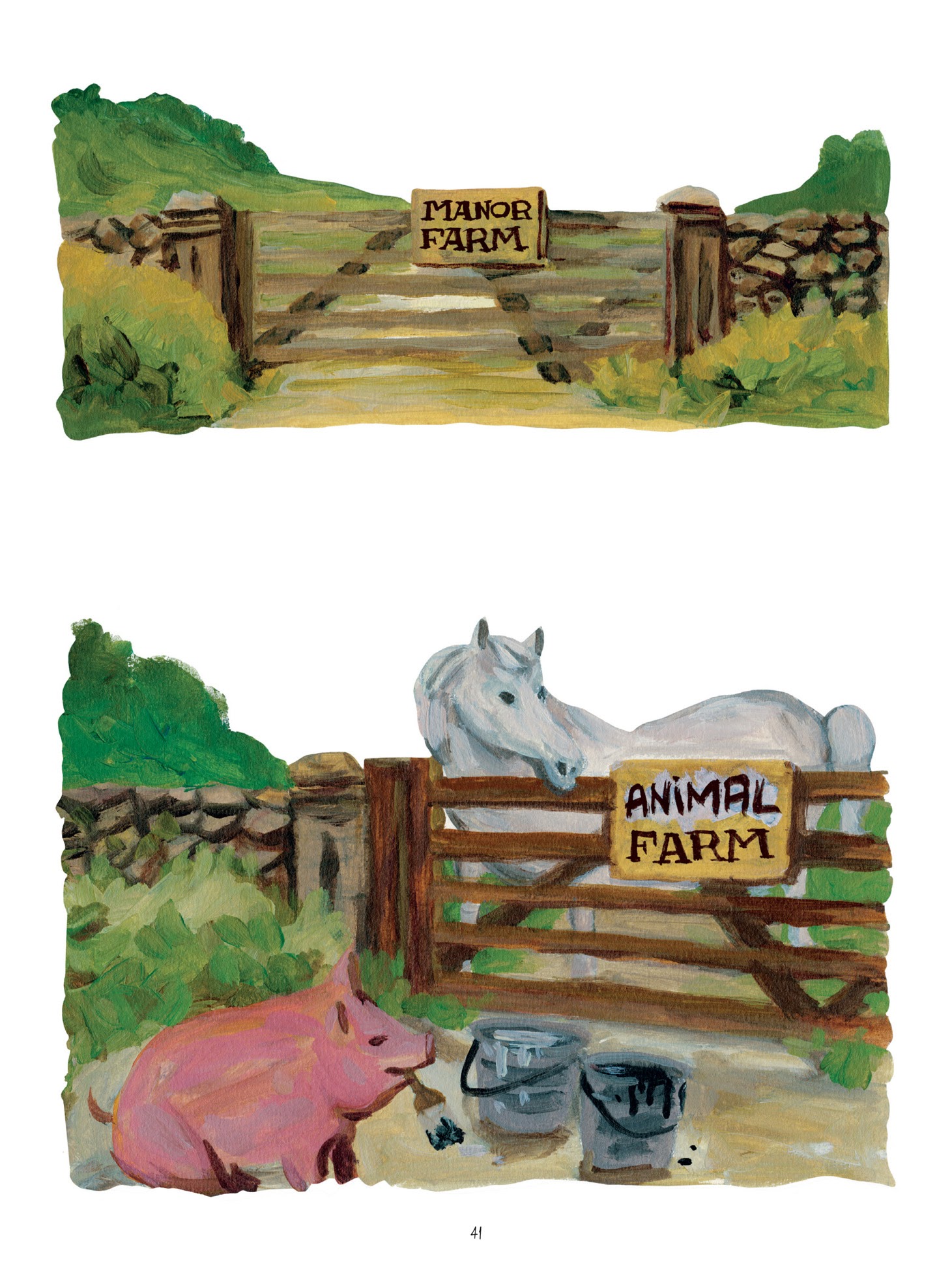 Read online Animal Farm: The Graphic Novel comic -  Issue # TPB (Part 1) - 38