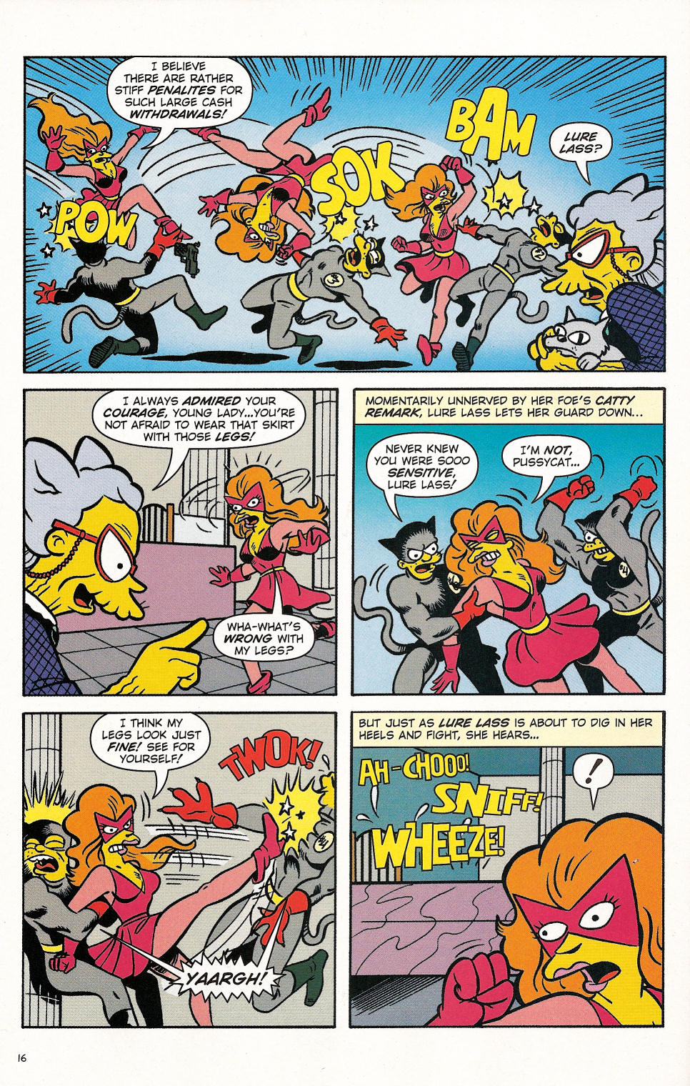 Read online Bongo Comics Presents Simpsons Super Spectacular comic -  Issue #3 - 13