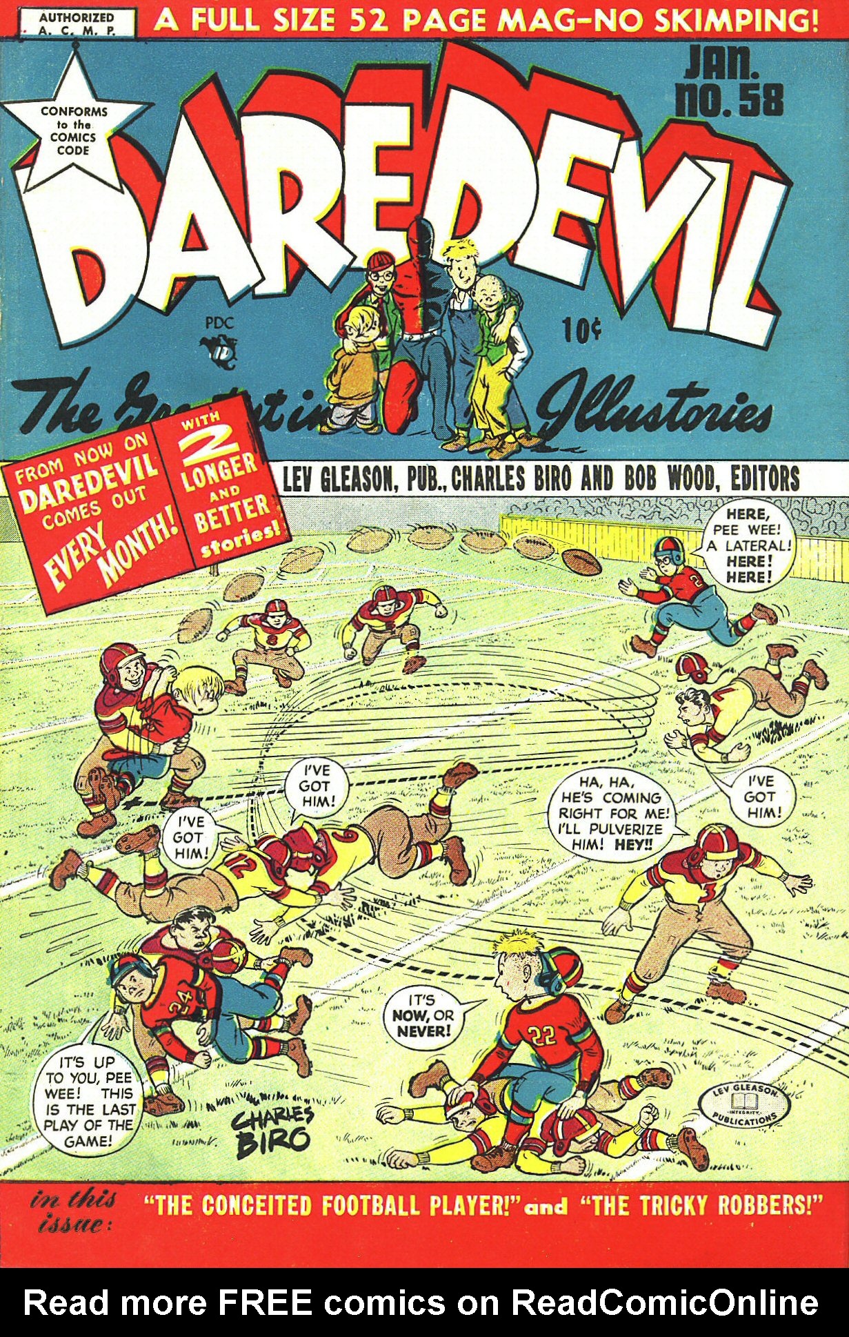 Read online Daredevil (1941) comic -  Issue #58 - 1