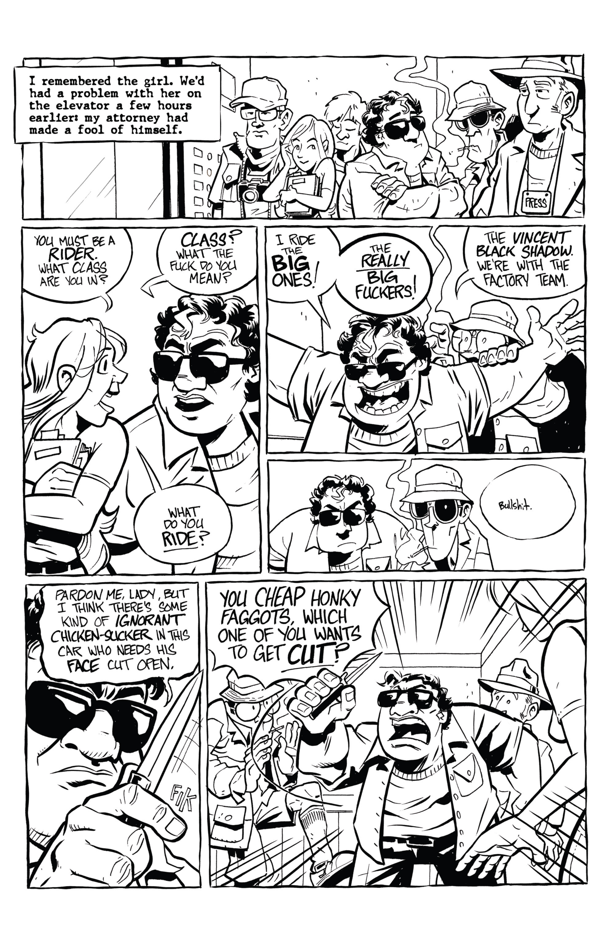 Read online Hunter S. Thompson's Fear and Loathing in Las Vegas comic -  Issue #2 - 19
