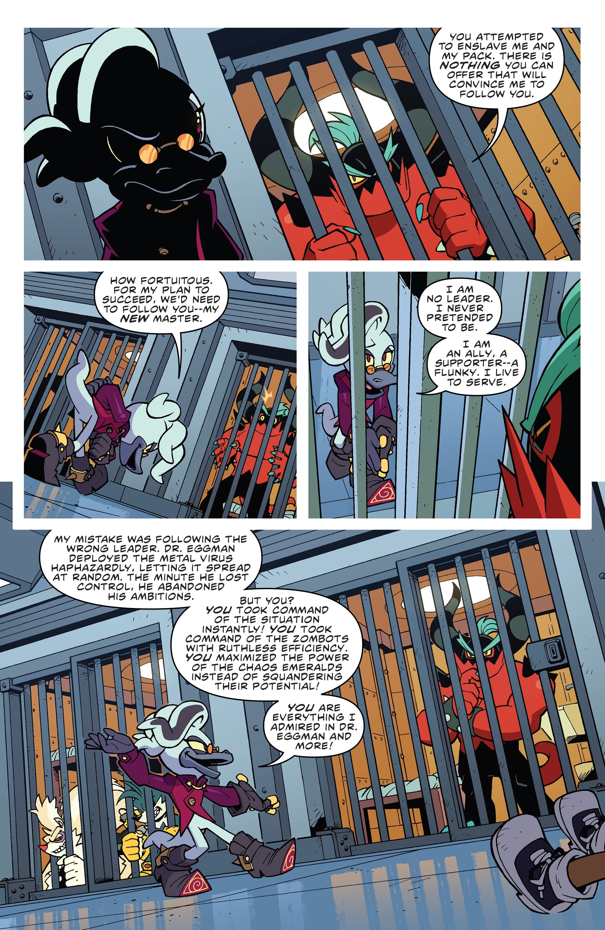 Read online Sonic the Hedgehog: Bad Guys comic -  Issue #1 - 13